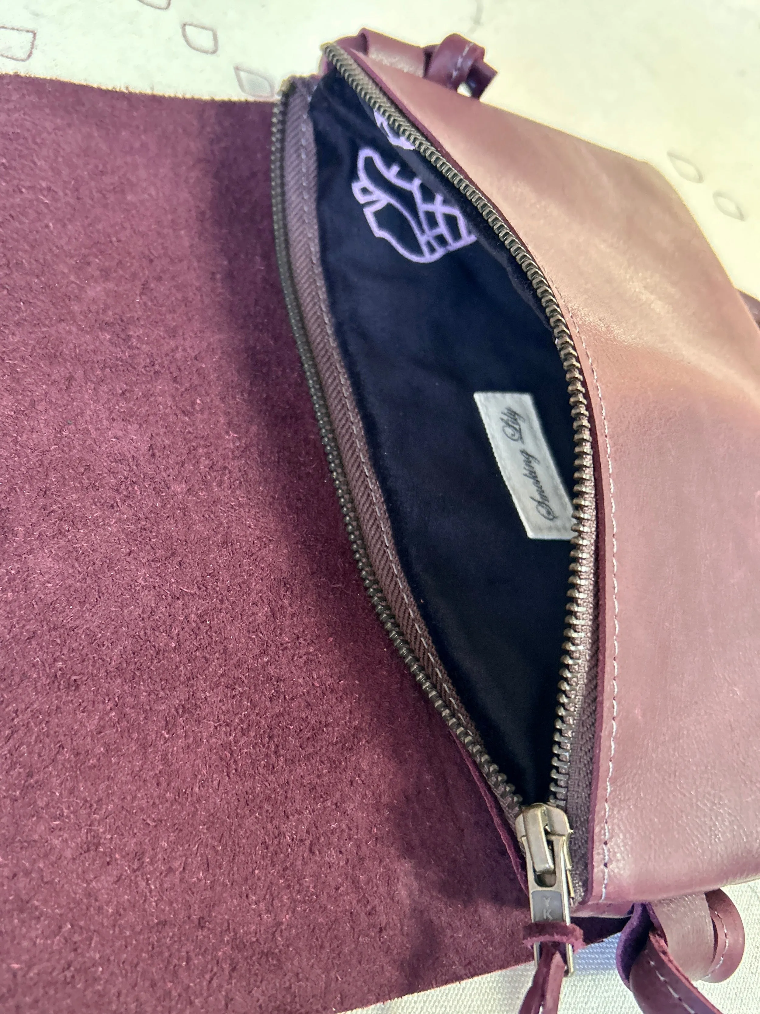 Last Of Sale - Leather Purse with Tassel - Final Sale sold by Smoking Lily product image thumbnail 4