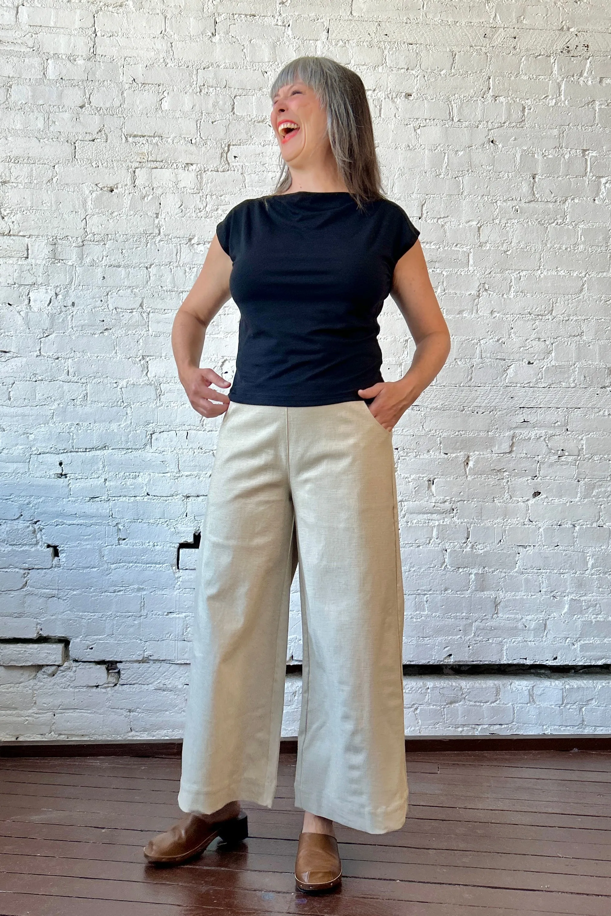 Final Sale Milan Pants - Natural sold by Smoking Lily product image thumbnail 2
