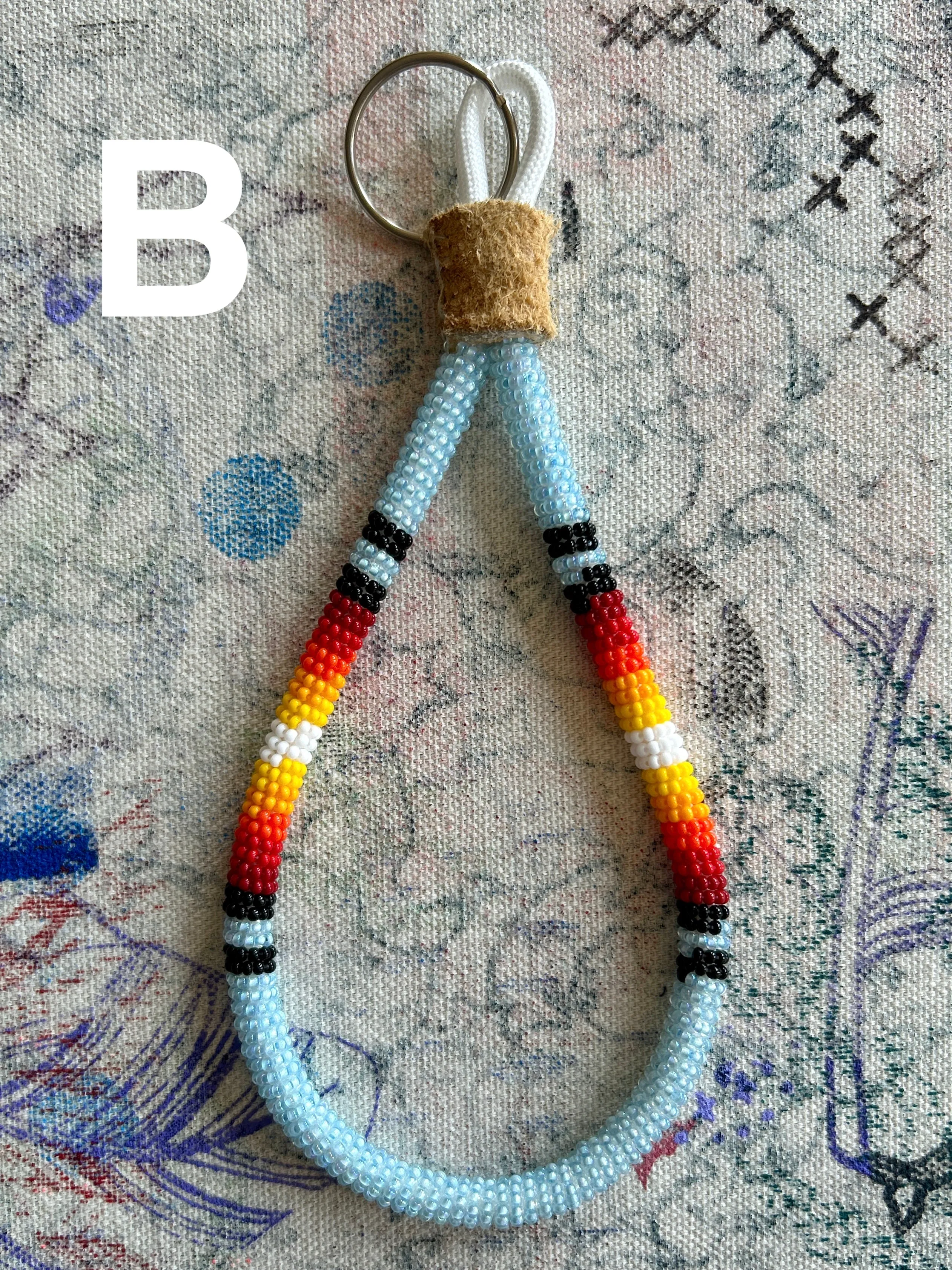 Beaded Keychain sold by Smoking Lily product image thumbnail 4