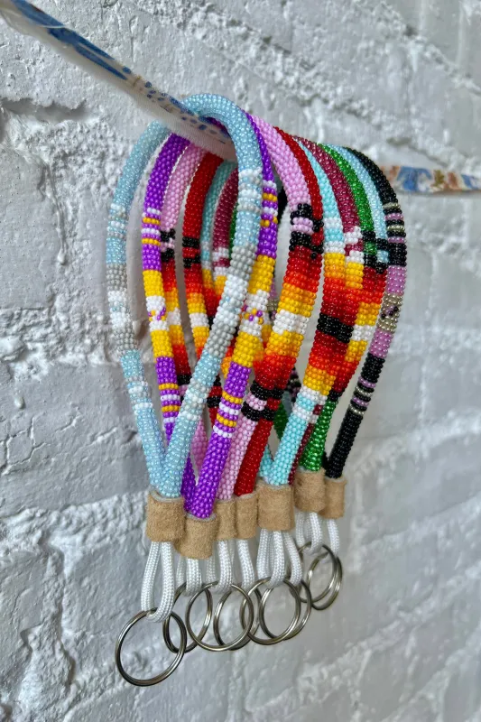 Beaded Keychain made by Smoking Lily