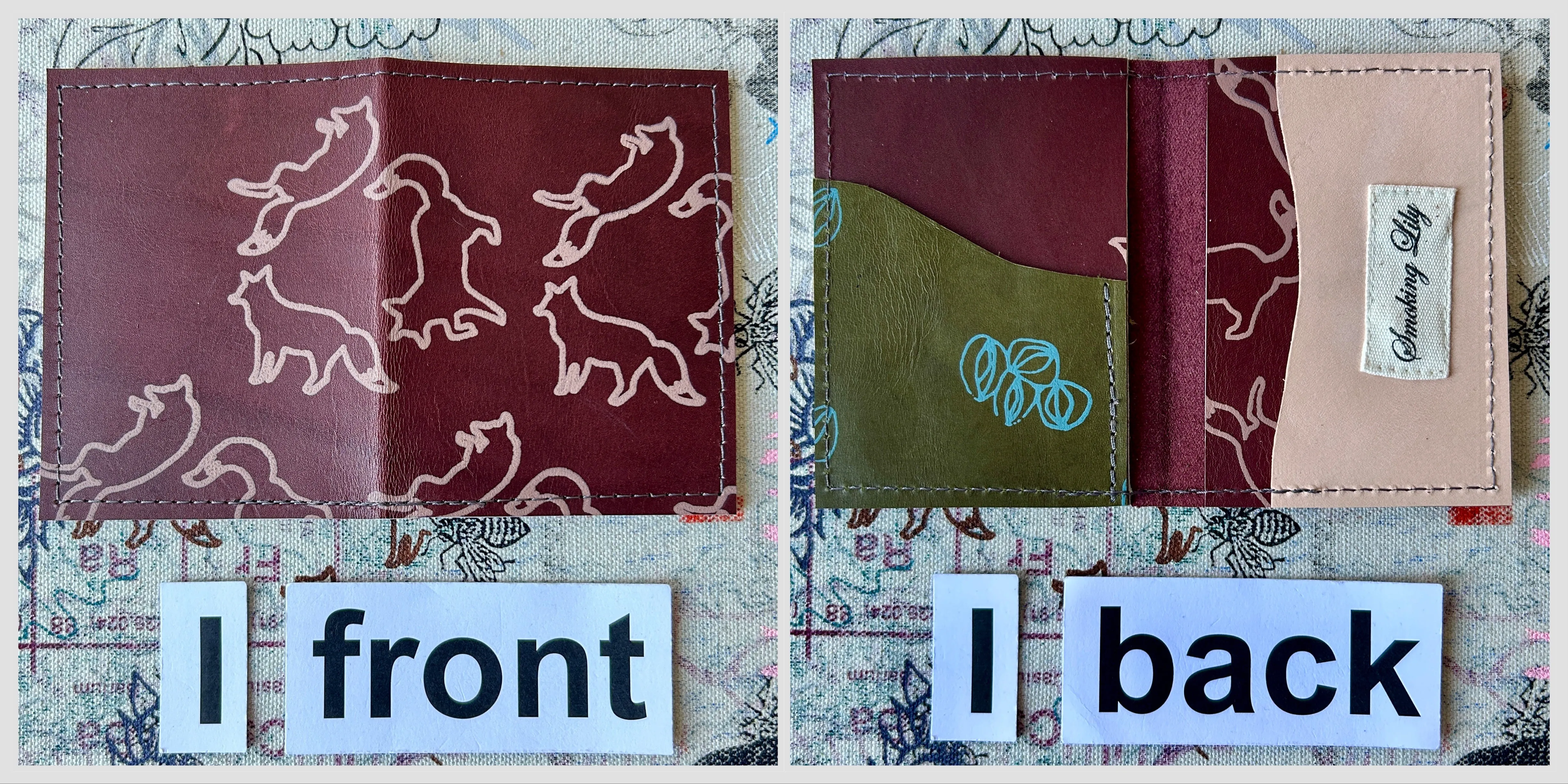 Final Sale Leather Wallet sold by Smoking Lily product image thumbnail 5