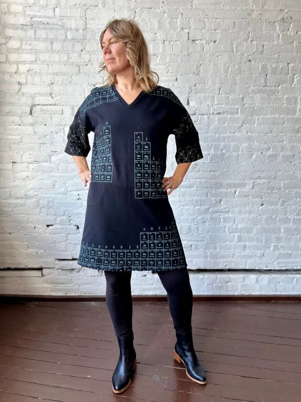 Market Tunic - Black size M OOAK made by Smoking Lily