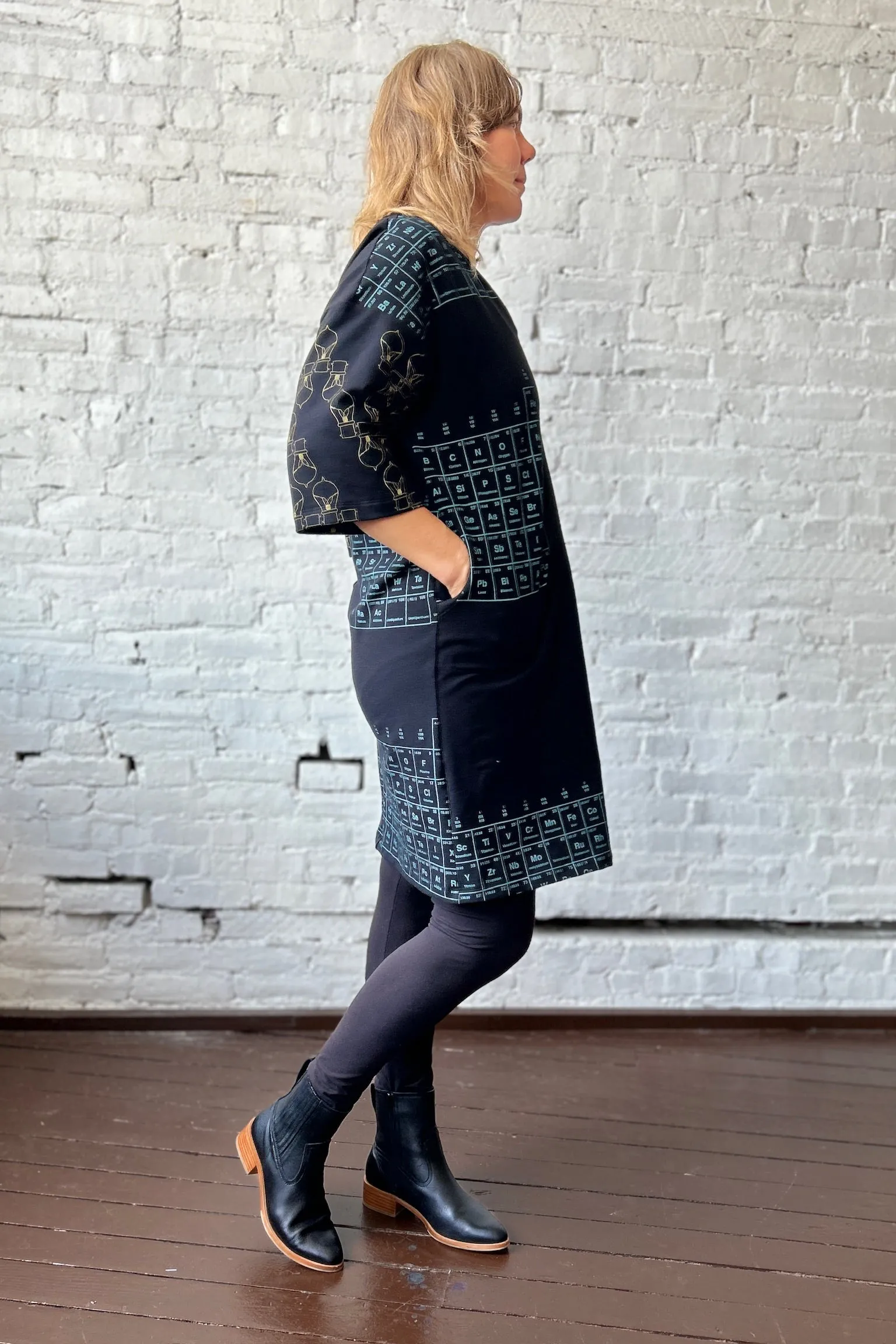 Market Tunic - Black size M OOAK sold by Smoking Lily product image thumbnail 4