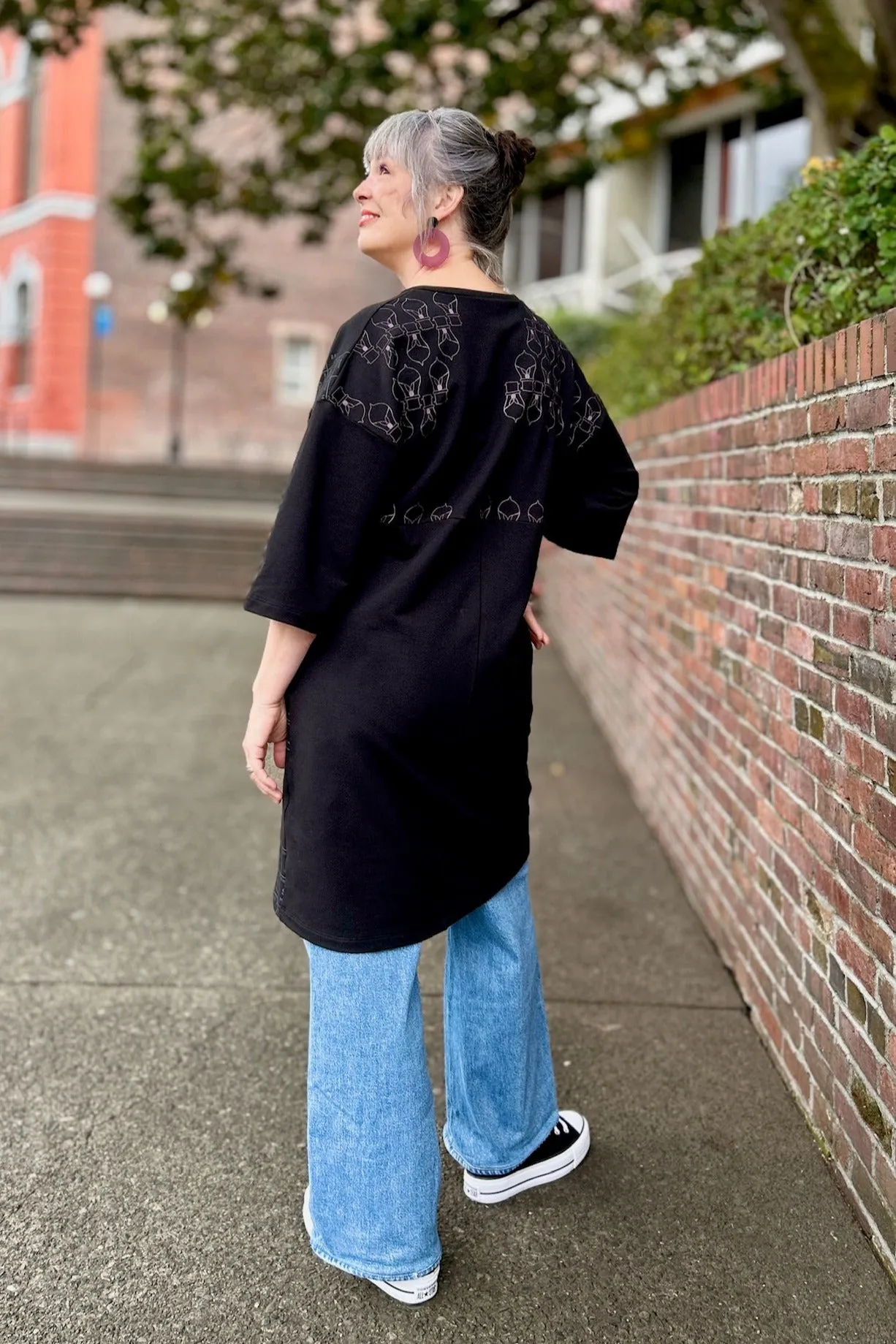 Market Tunic - Black sold by Smoking Lily product image thumbnail 3