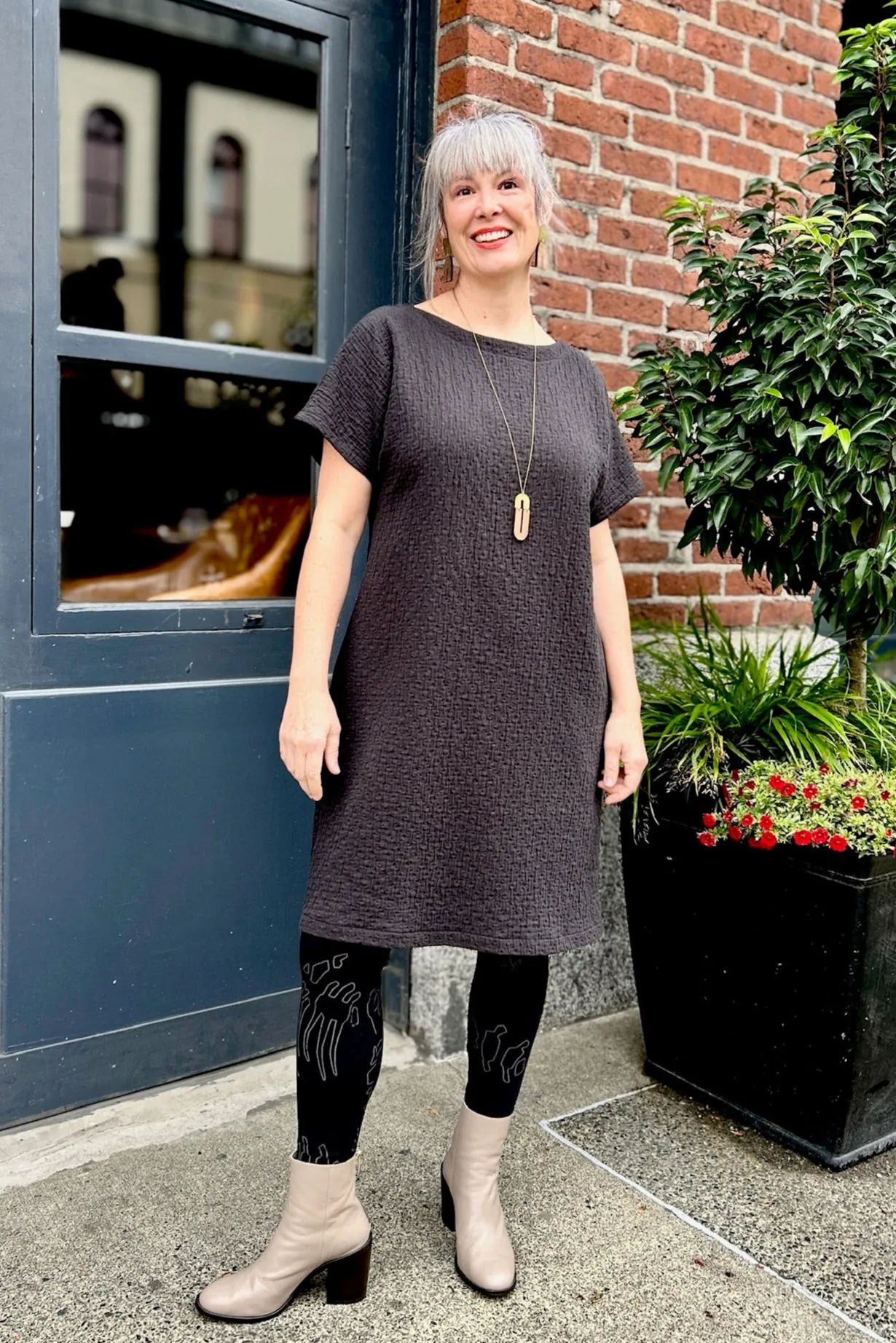 Minnow Tunic - Jacquard sold by Smoking Lily