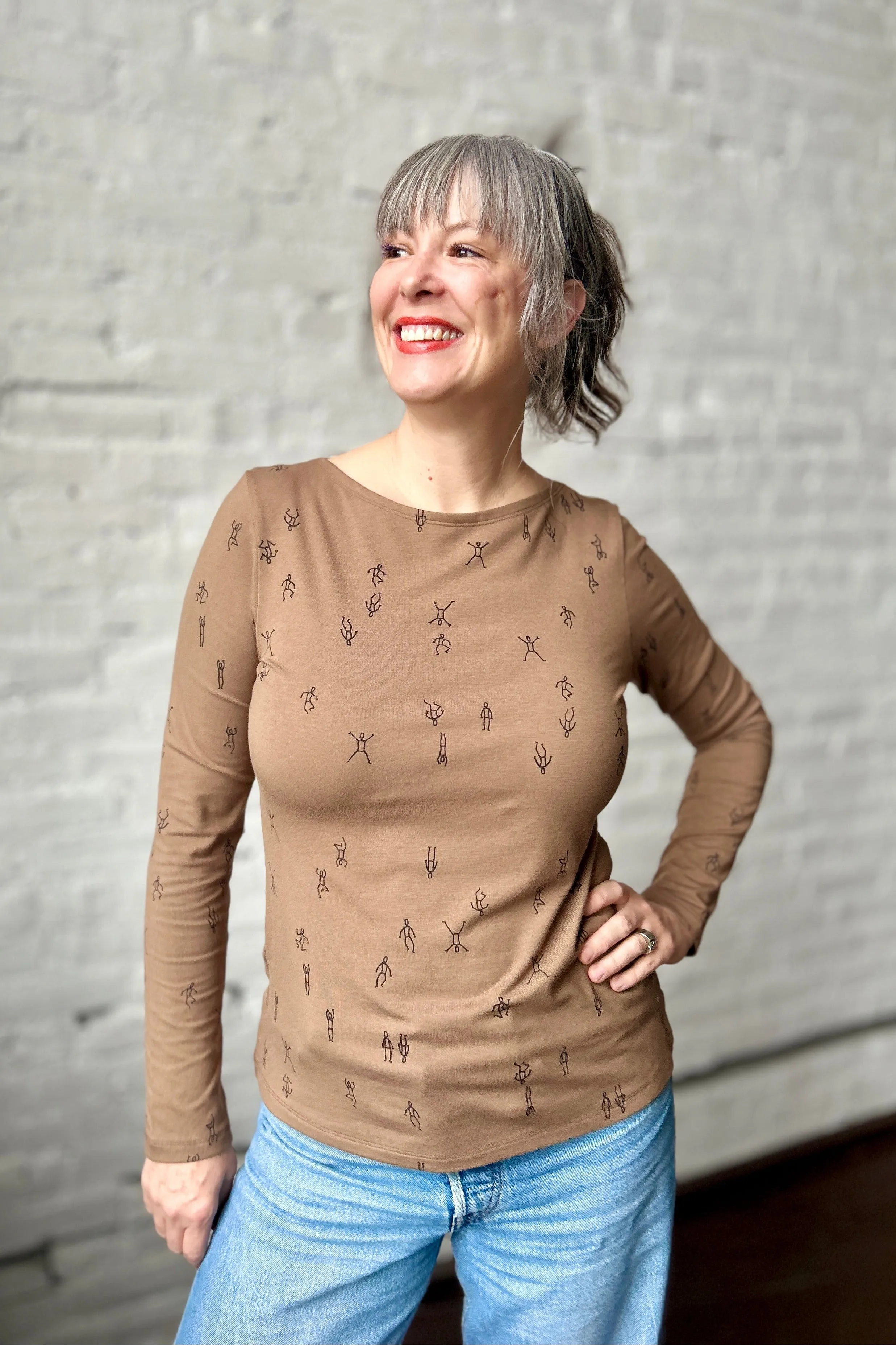 Nanette Top - Americano sold by Smoking Lily product image thumbnail 2