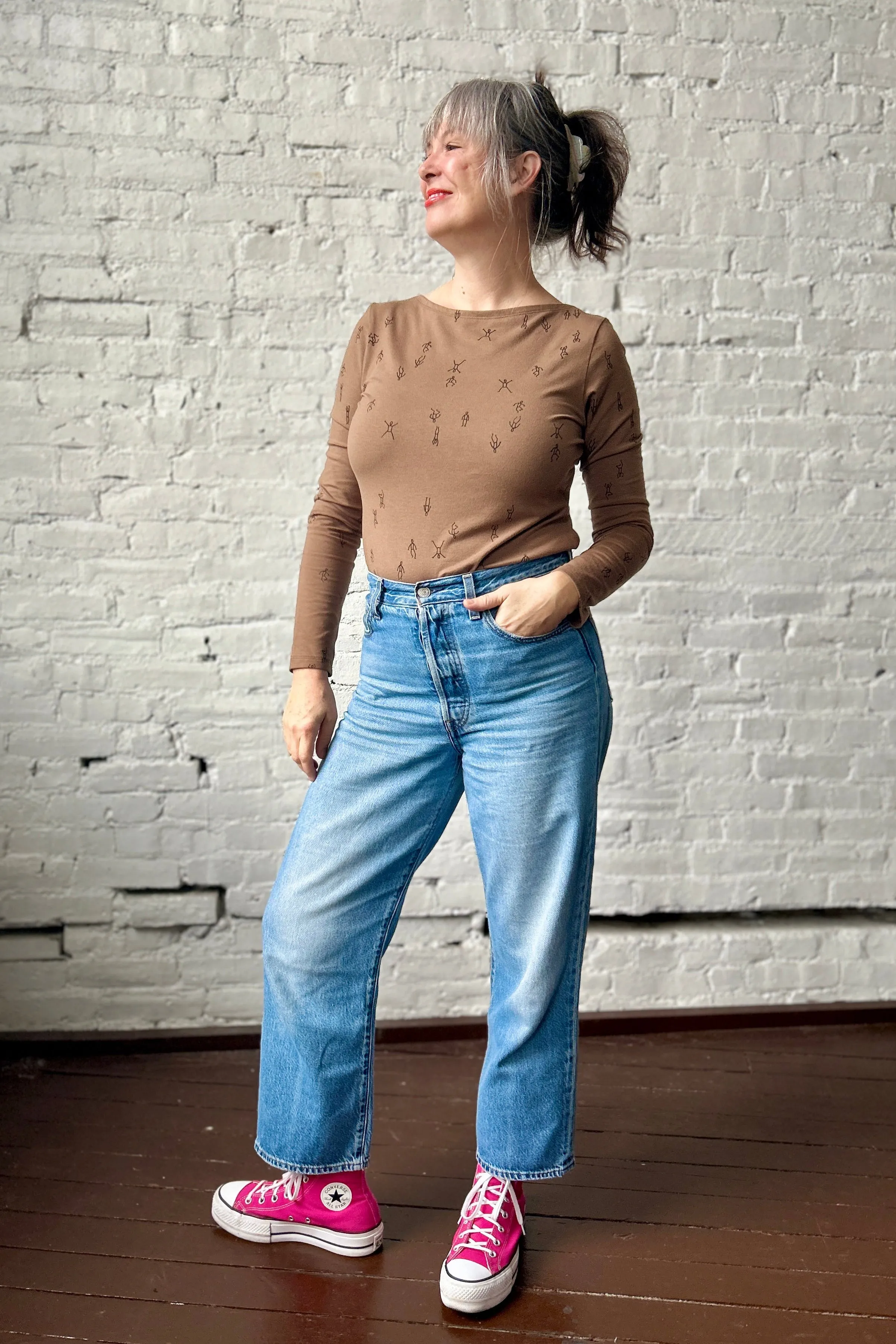 Nanette Top - Americano sold by Smoking Lily product image thumbnail 3