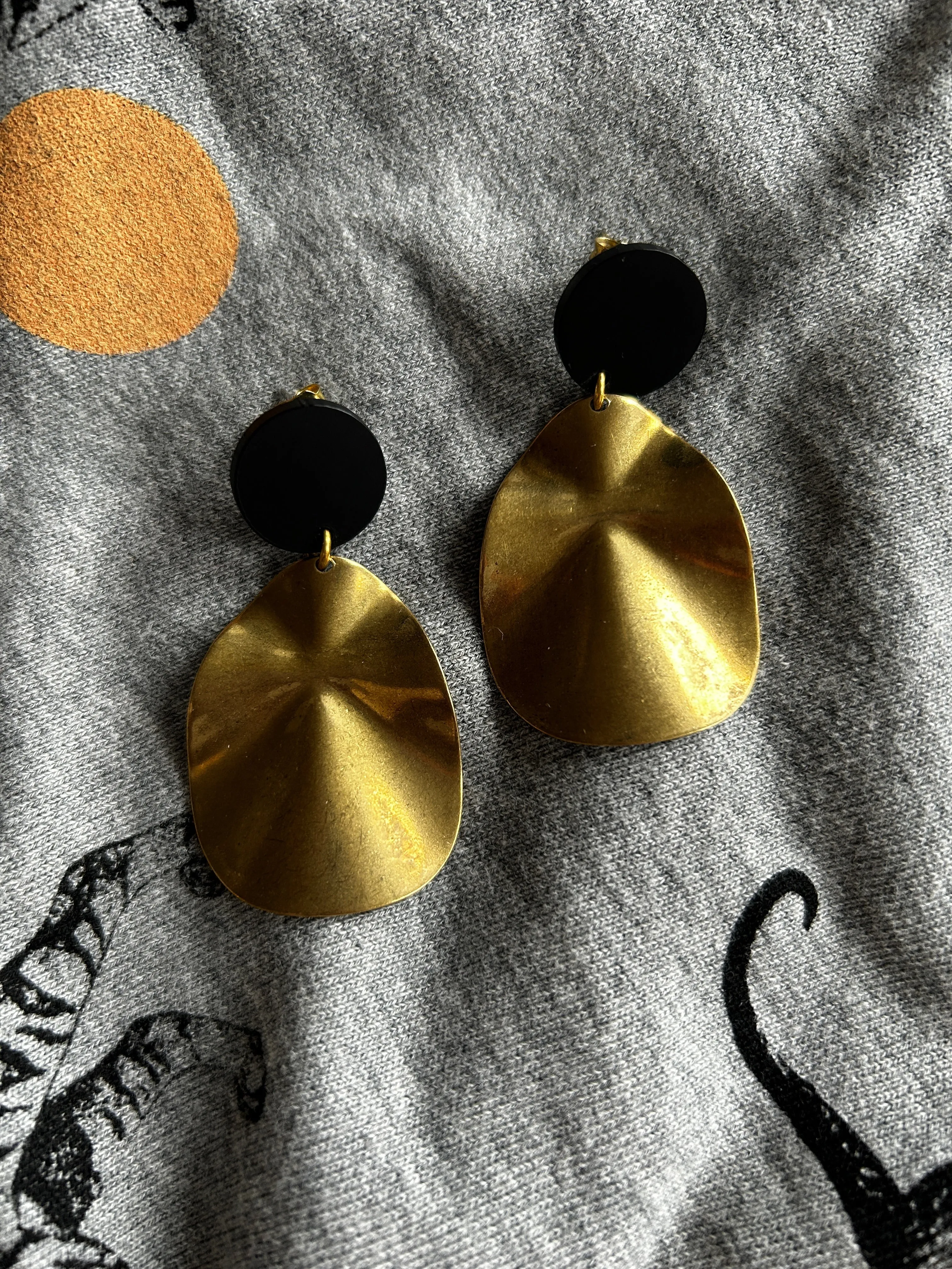 Darlings of Denmark Earrings Stina-Black sold by Smoking Lily product image thumbnail 2