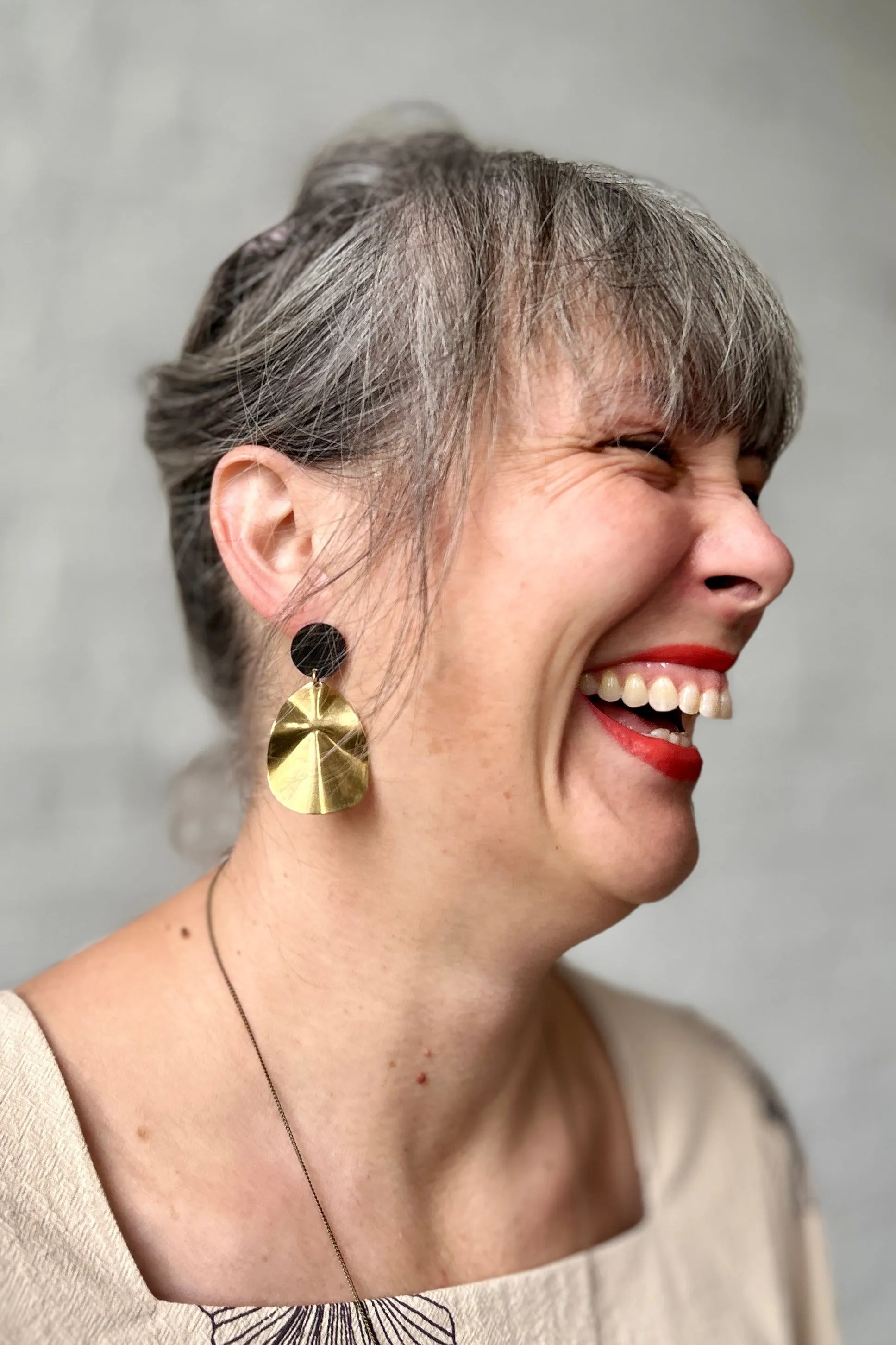 Darlings of Denmark Earrings Stina-Black sold by Smoking Lily