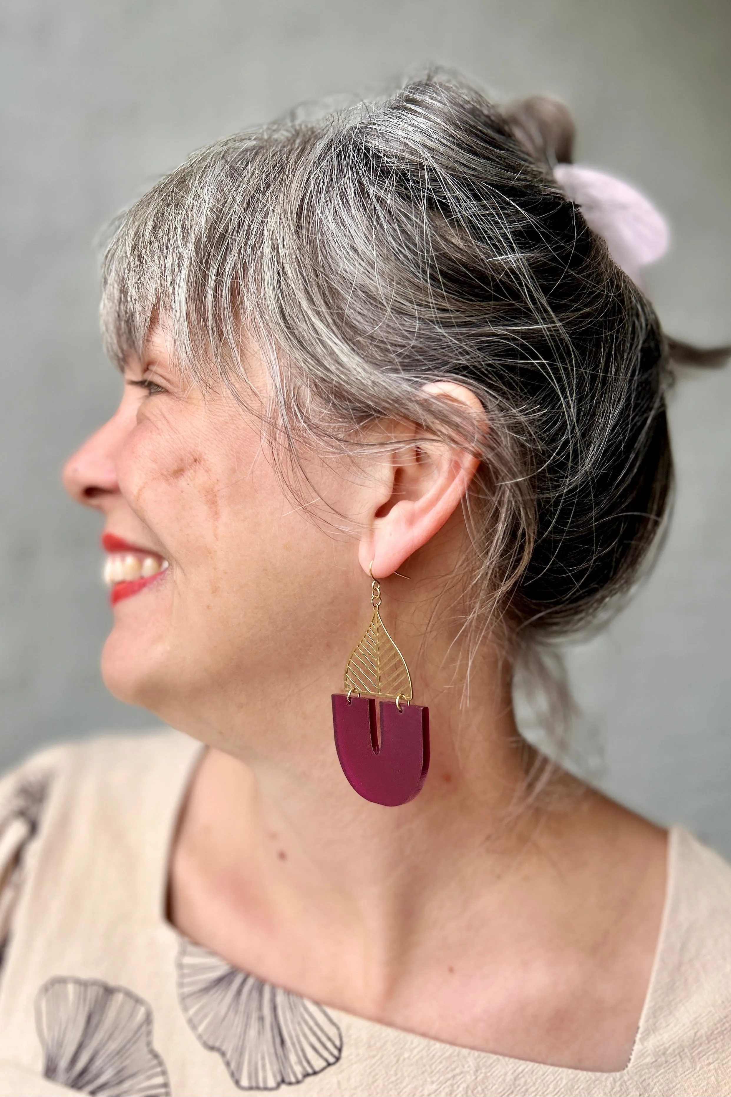 Darlings of Denmark Earring Lexie-Plum sold by Smoking Lily product image thumbnail 2