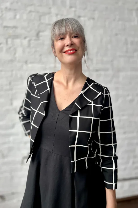 Audra Jacket - Windowpane made by Smoking Lily