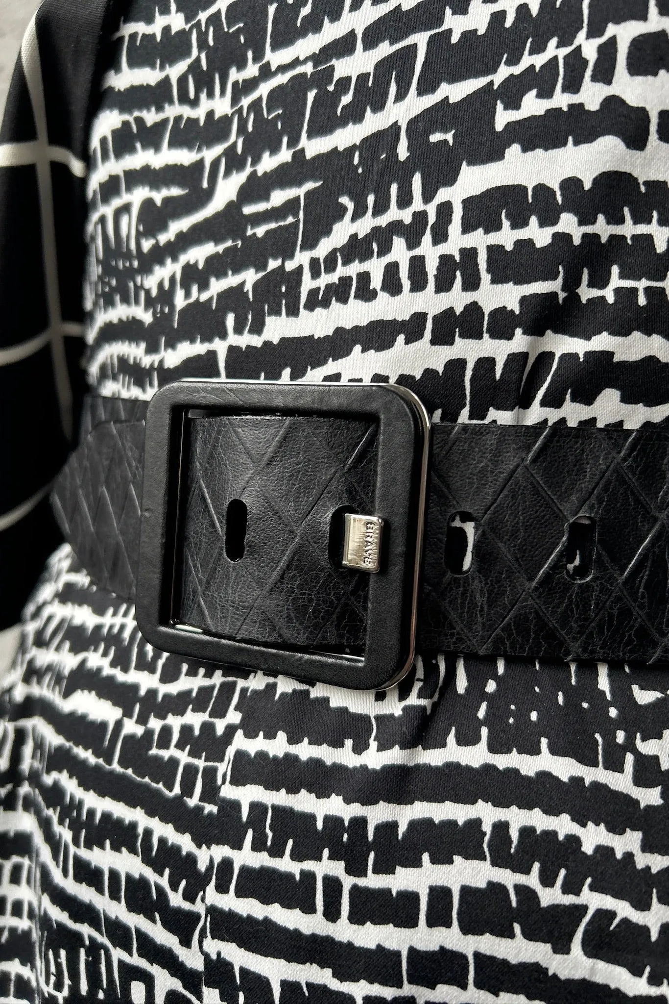 Makani Belt - Black Large Weave sold by Smoking Lily product image thumbnail 3