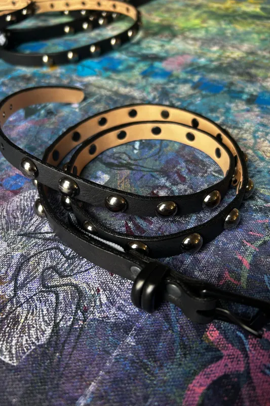 Becca Belt - Smooth Black sold by Smoking Lily
