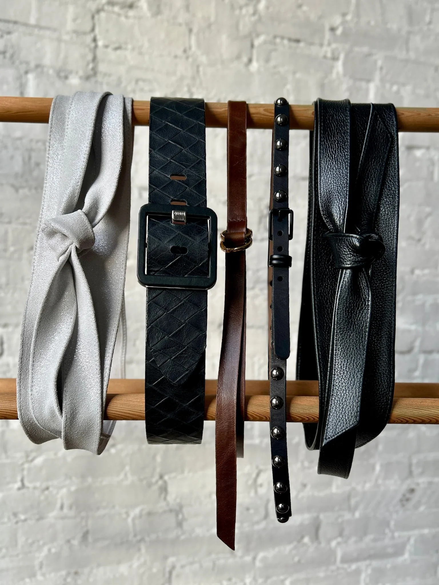 Becca Belt - Smooth Black sold by Smoking Lily product image thumbnail 5