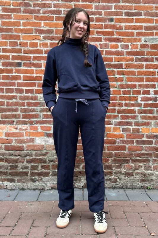 Luca Pants - Navy sold by Smoking Lily