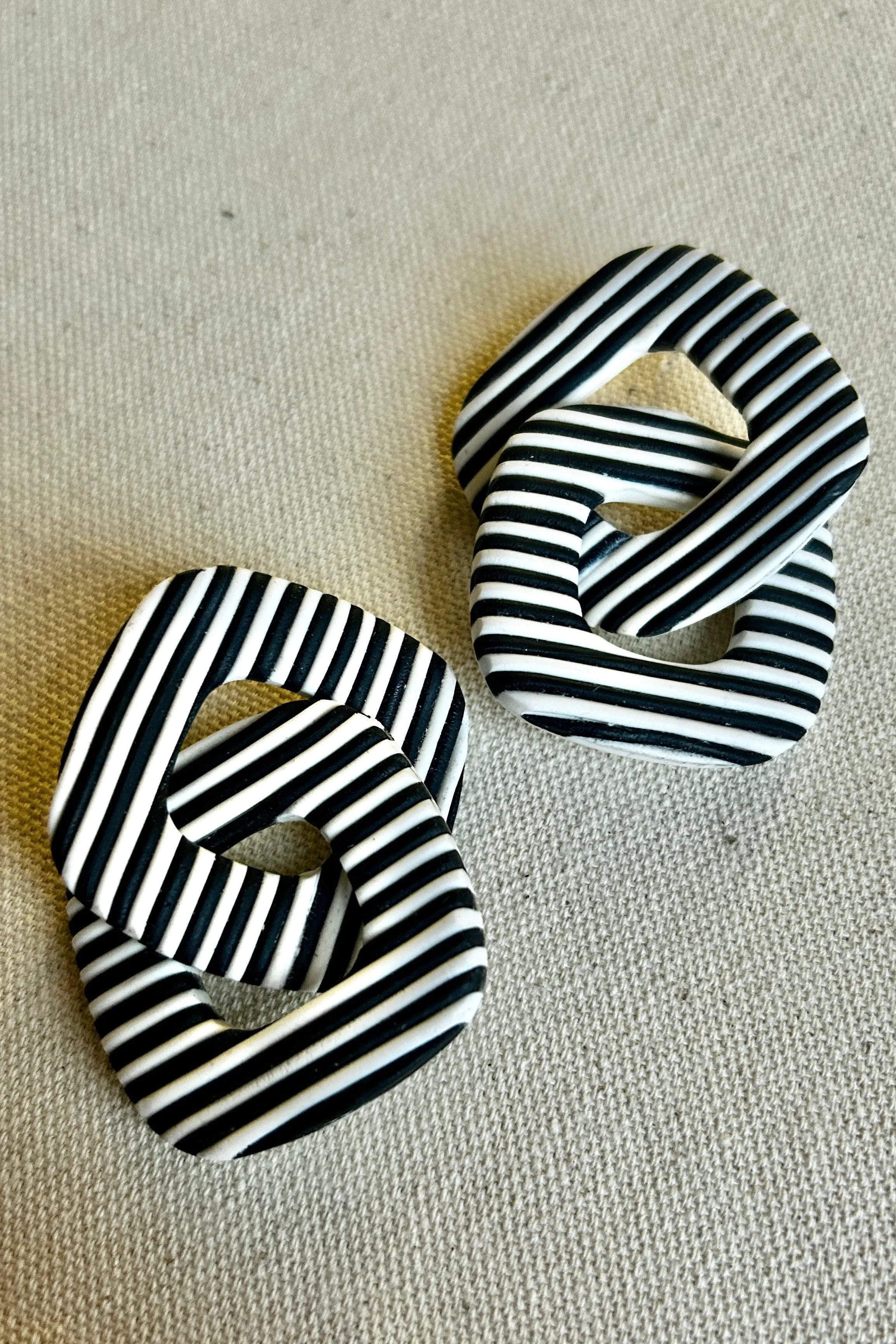 Studio 2255 Earring - Eos Stripe - Final Sale sold by Smoking Lily