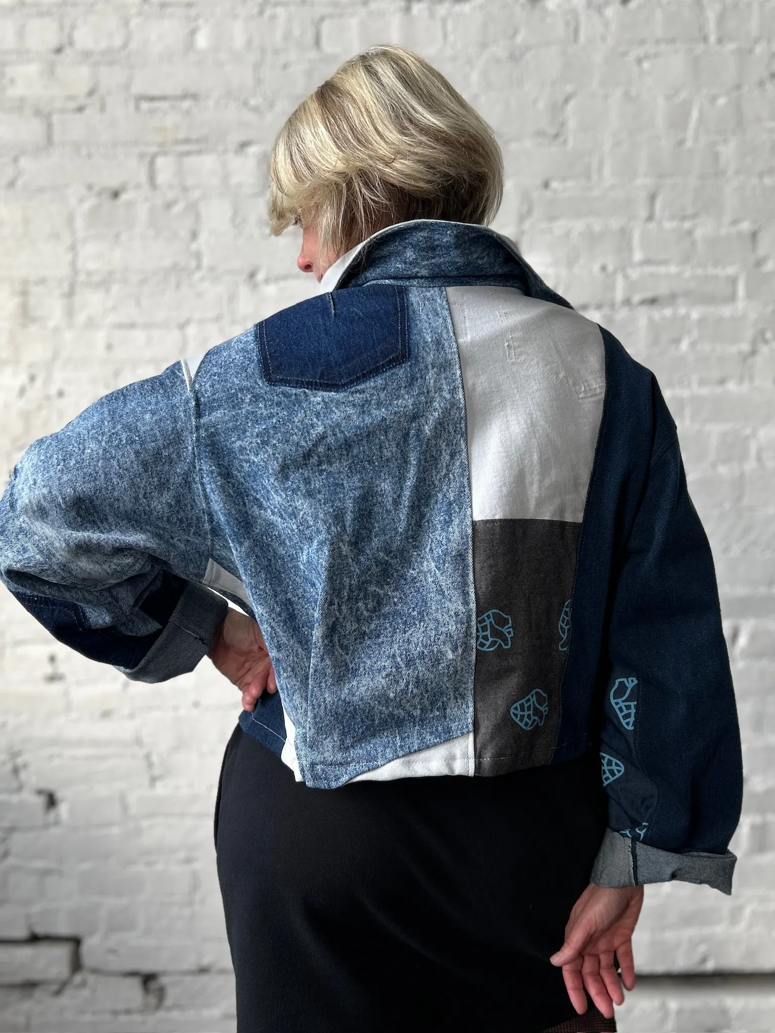 Work+Shop Denim Salvage x Smoking Lily Jacket sold by Smoking Lily