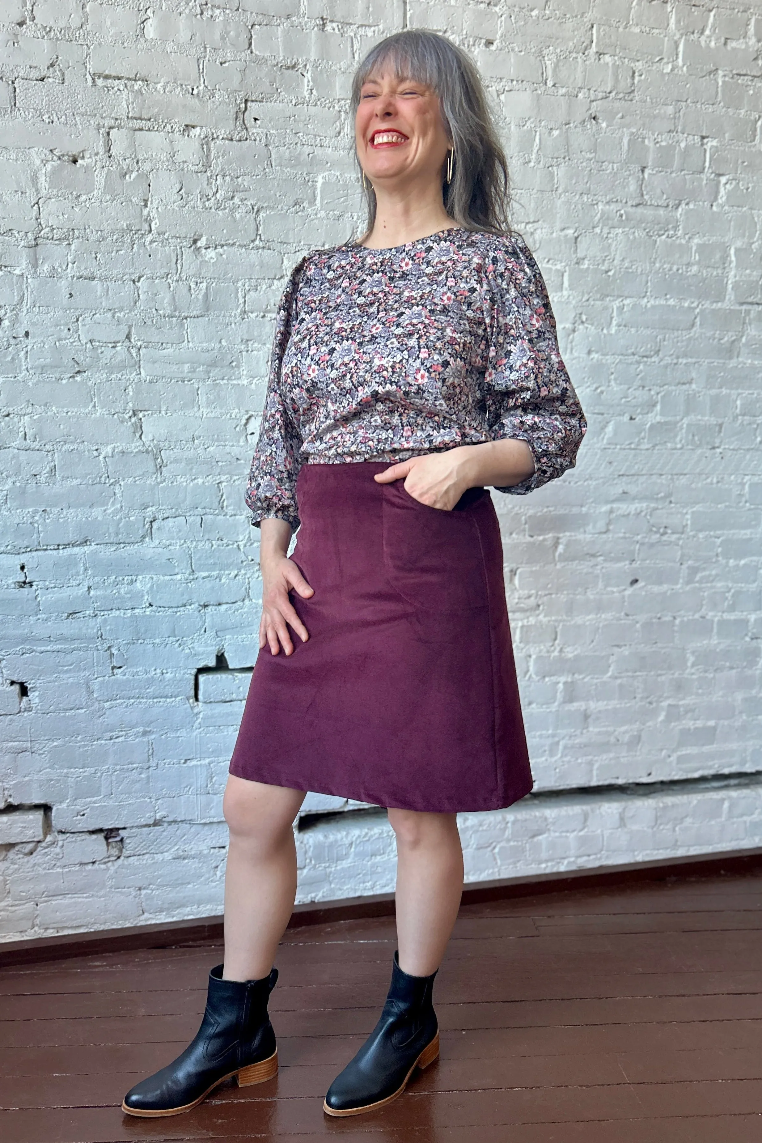 One Of A Few - Slightly Flawed - Shiraz Daylight Skirt S - Final Sale sold by Smoking Lily