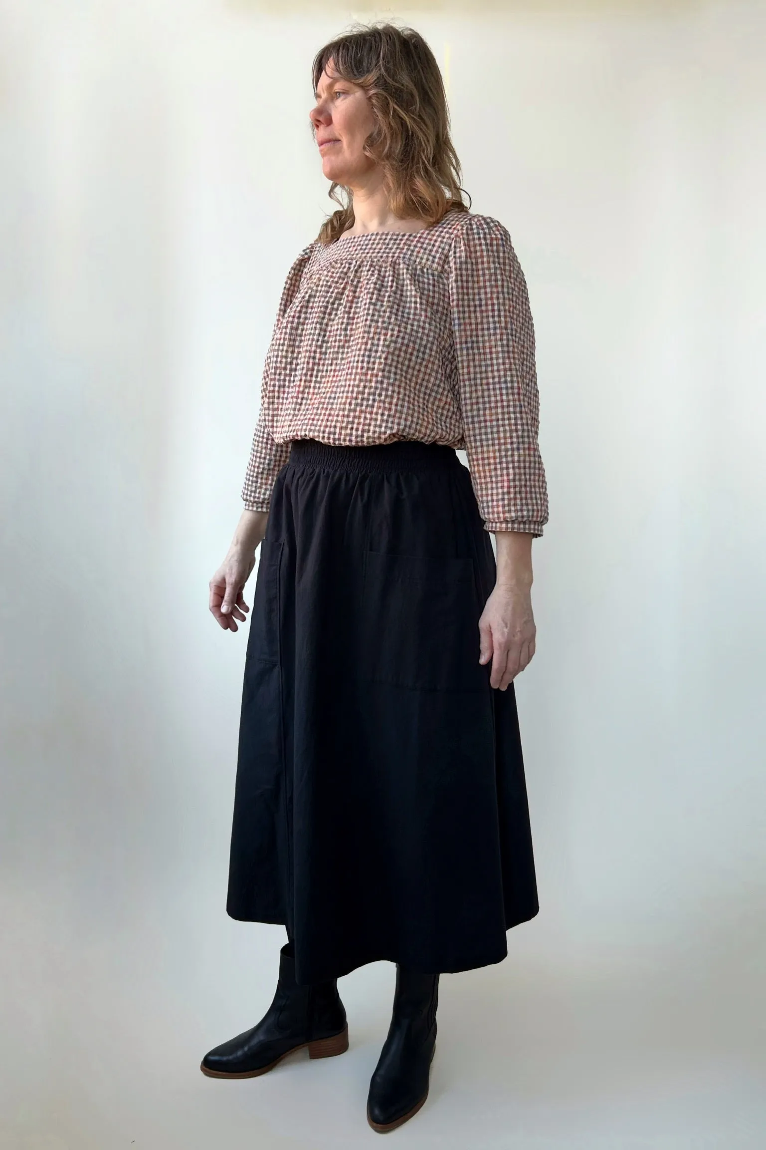 Paska Reviver Blouse - Gingham sold by Smoking Lily product image thumbnail 5