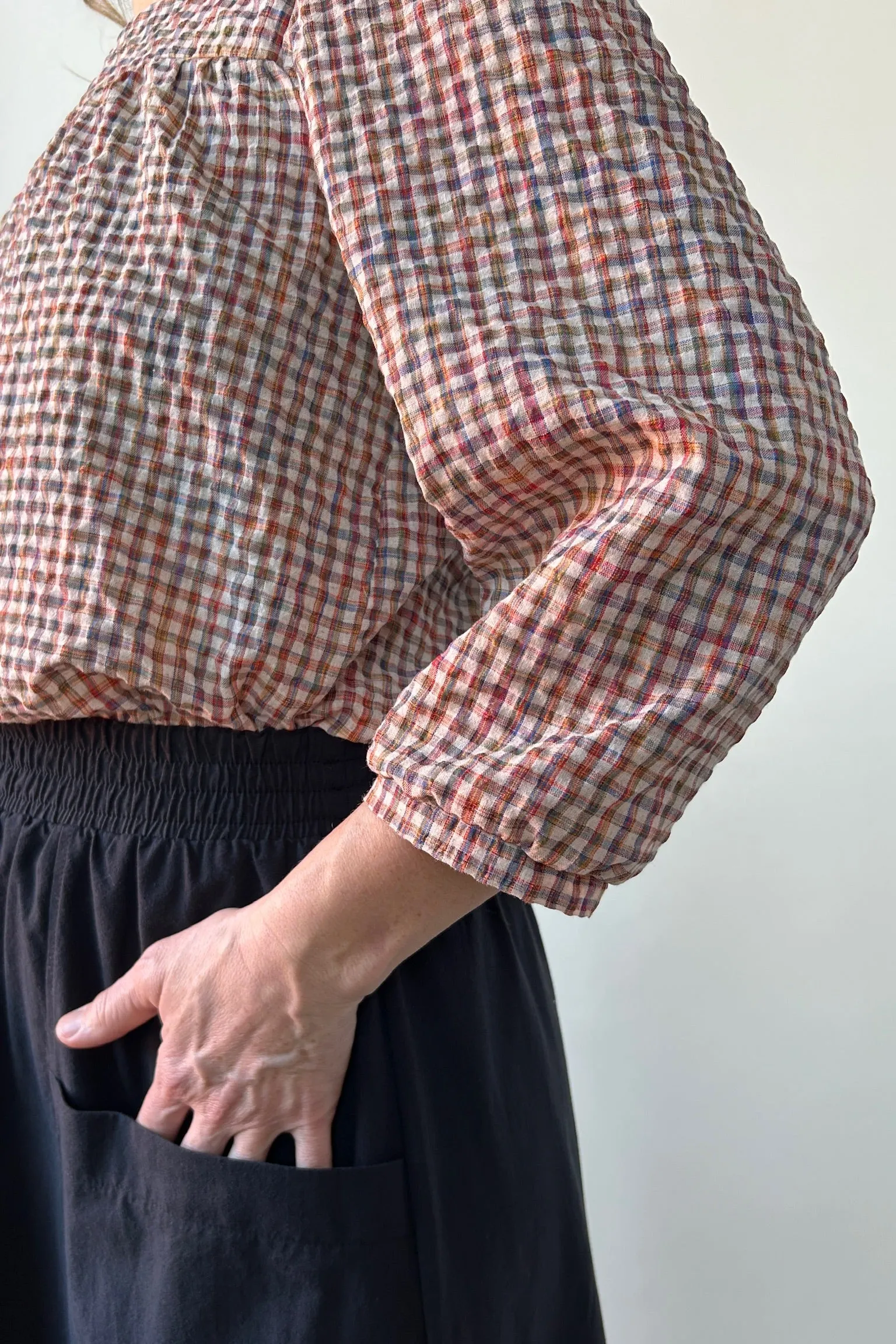 Paska Reviver Blouse - Gingham sold by Smoking Lily product image thumbnail 3