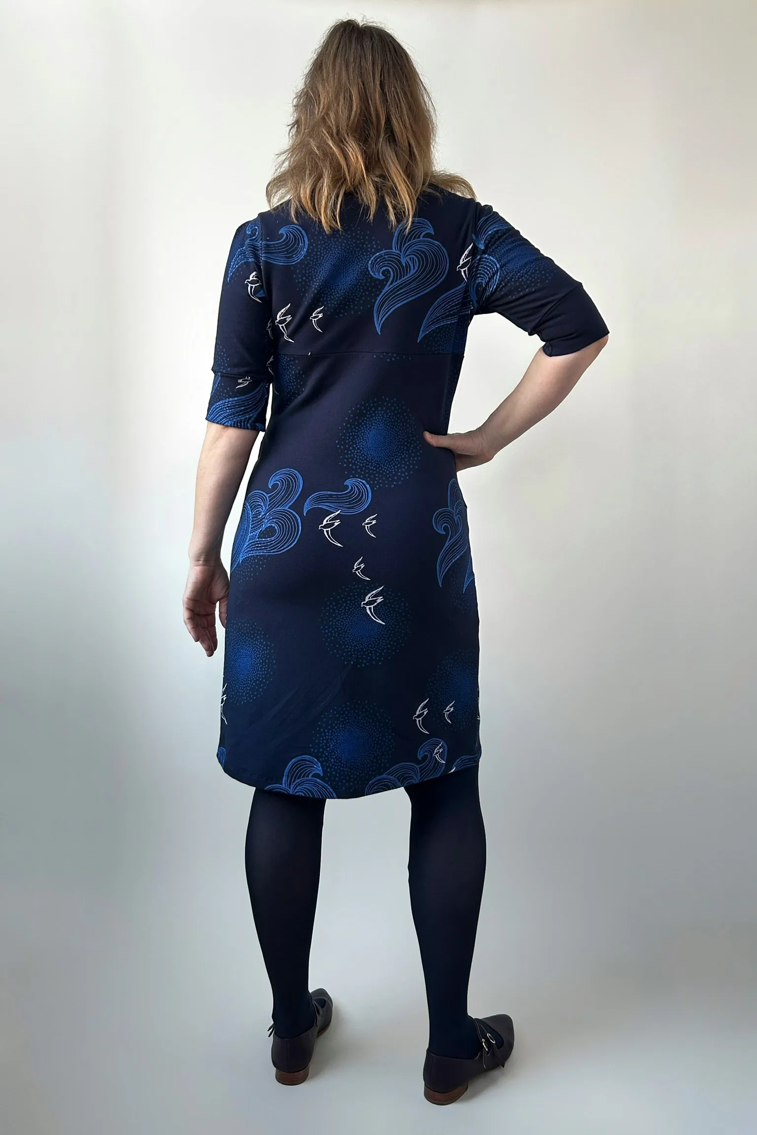 Point Grey Dress - Navy sold by Smoking Lily product image thumbnail 3