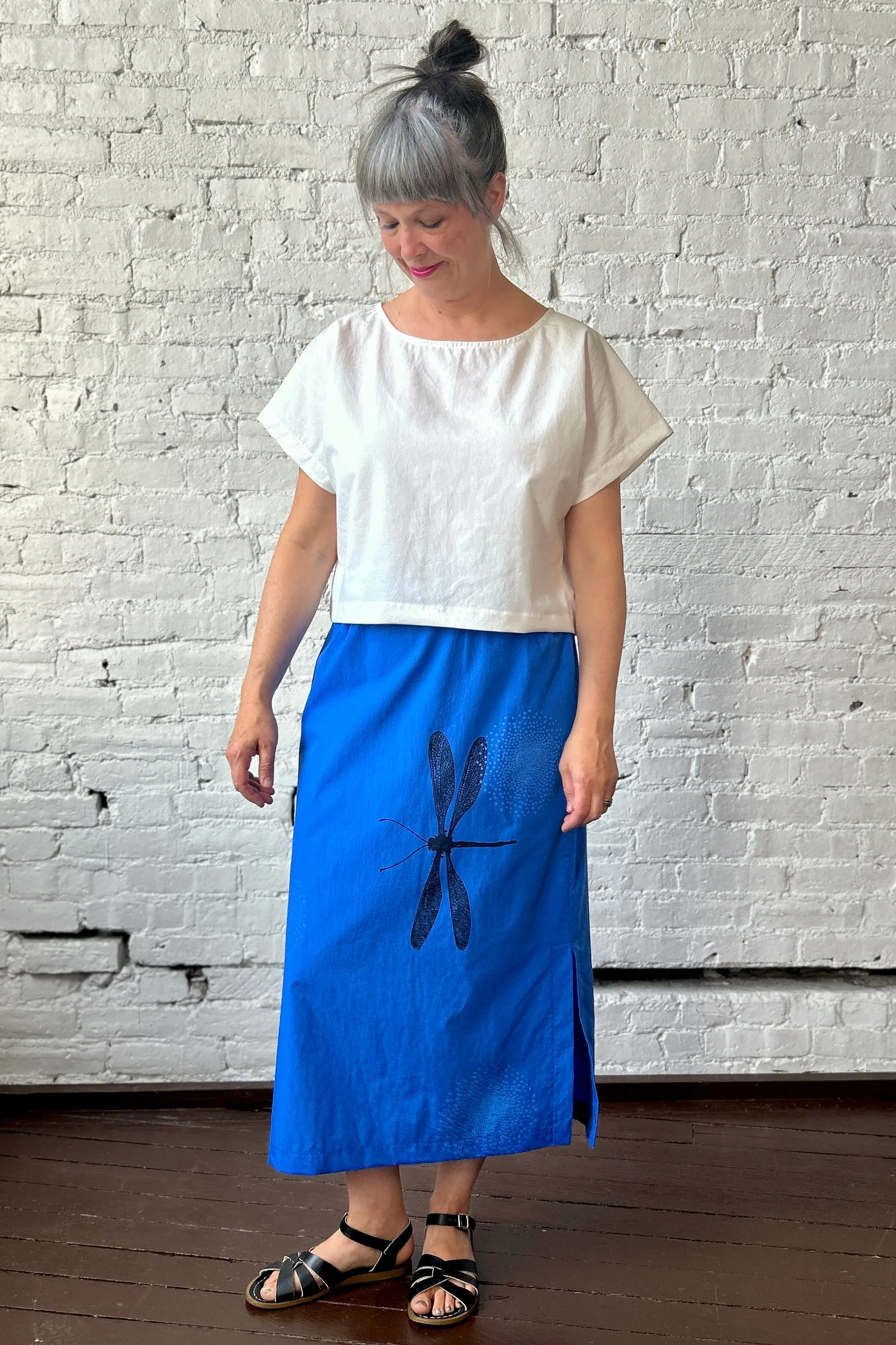 Final Sale Cropped Saskia Top - White sold by Smoking Lily product image thumbnail 3