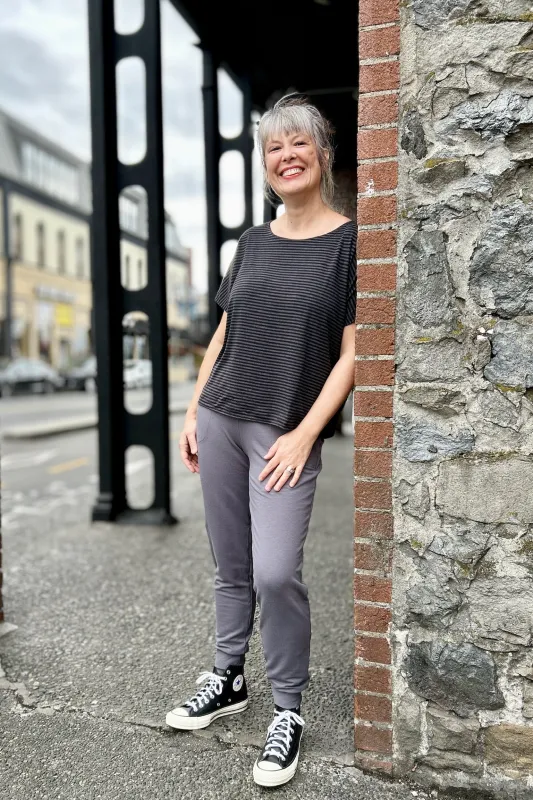 Final Sale Happy Pants - Shadow sold by Smoking Lily