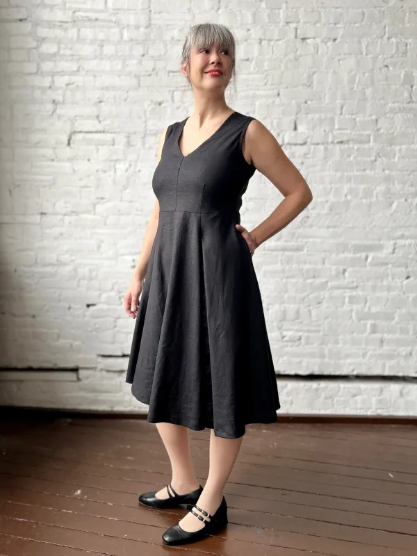 Final Sale Sample Grace Dress - Black made by Smoking Lily