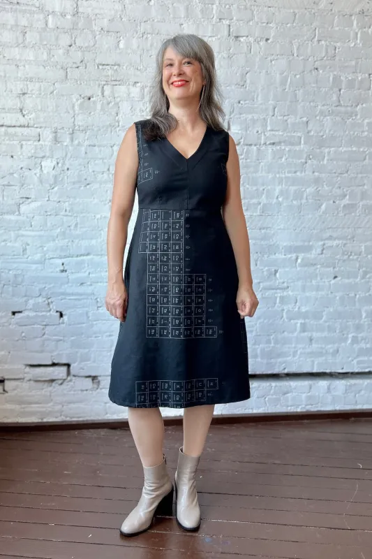 Final Sale Jane Dress - Black made by Smoking Lily