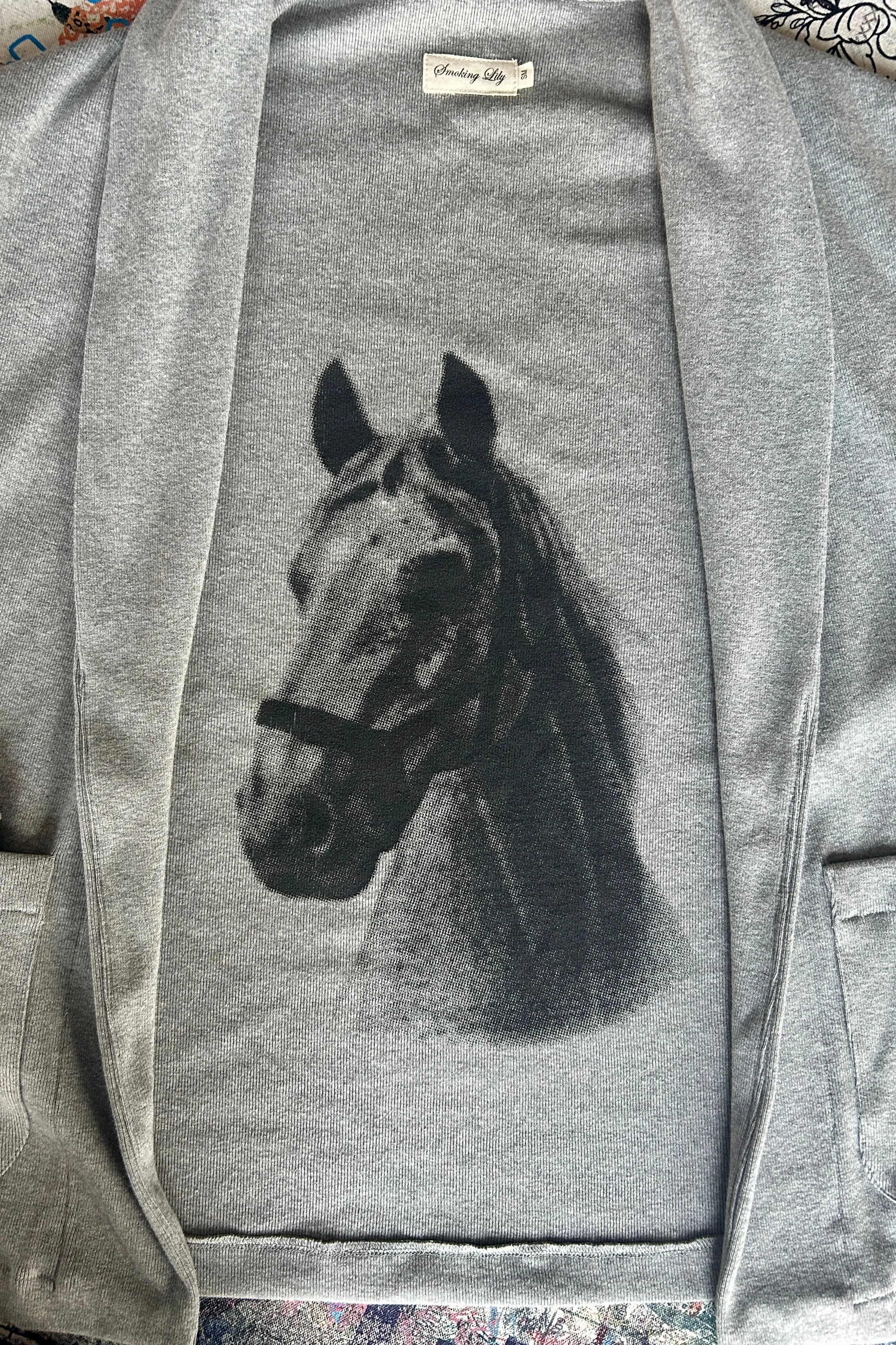 Final Sale Tempest Cardigan Grey sold by Smoking Lily product image thumbnail 3