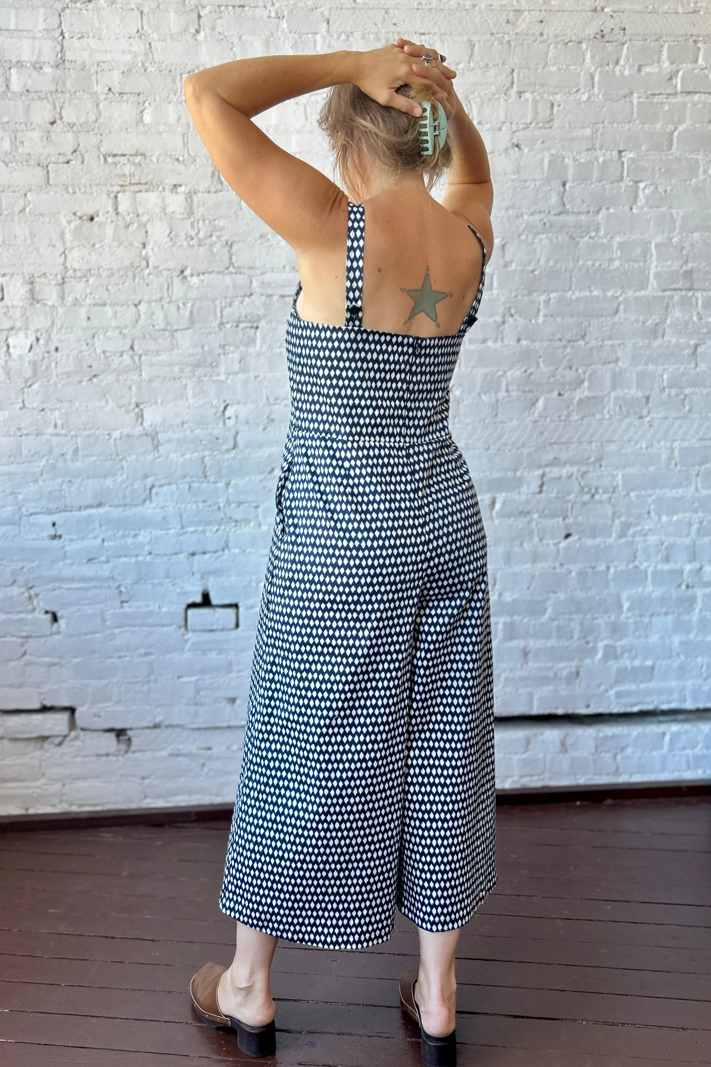 Final Sale Liberty Jumpsuit - Ikat sold by Smoking Lily product image thumbnail 2