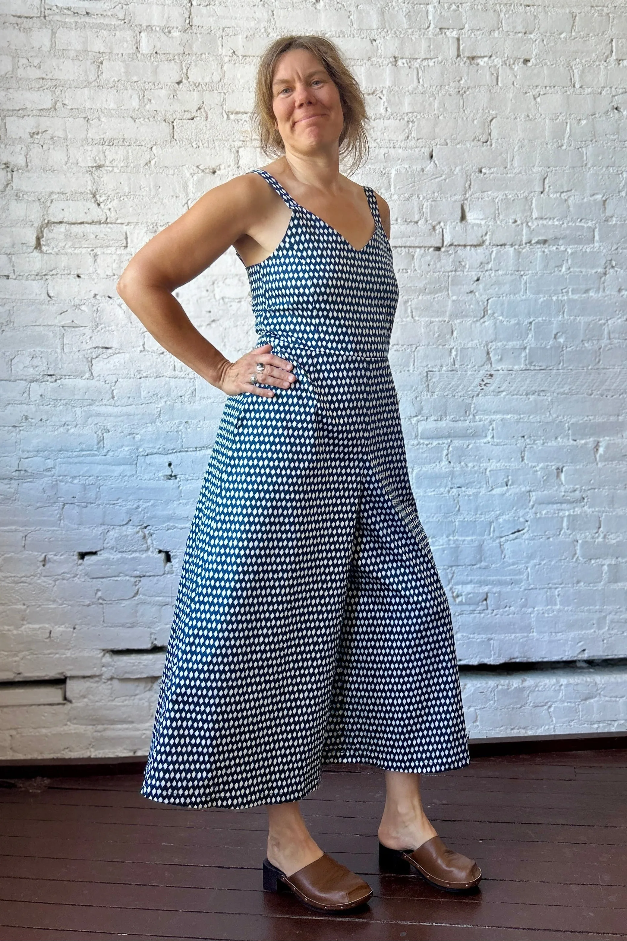 Final Sale Liberty Jumpsuit - Ikat sold by Smoking Lily