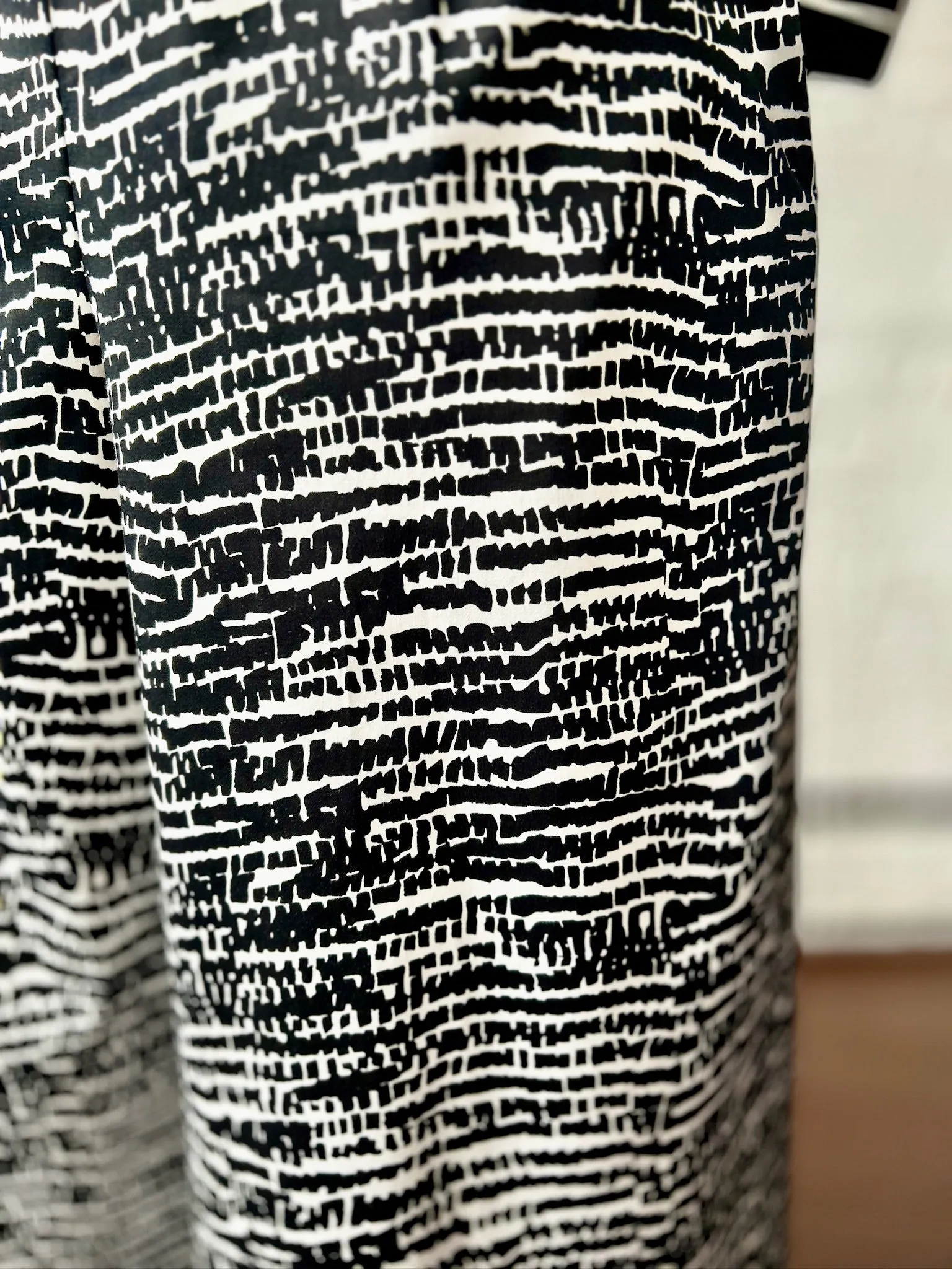 Final Sale Liberty Jumpsuit - Black + White Bloom sold by Smoking Lily product image thumbnail 2