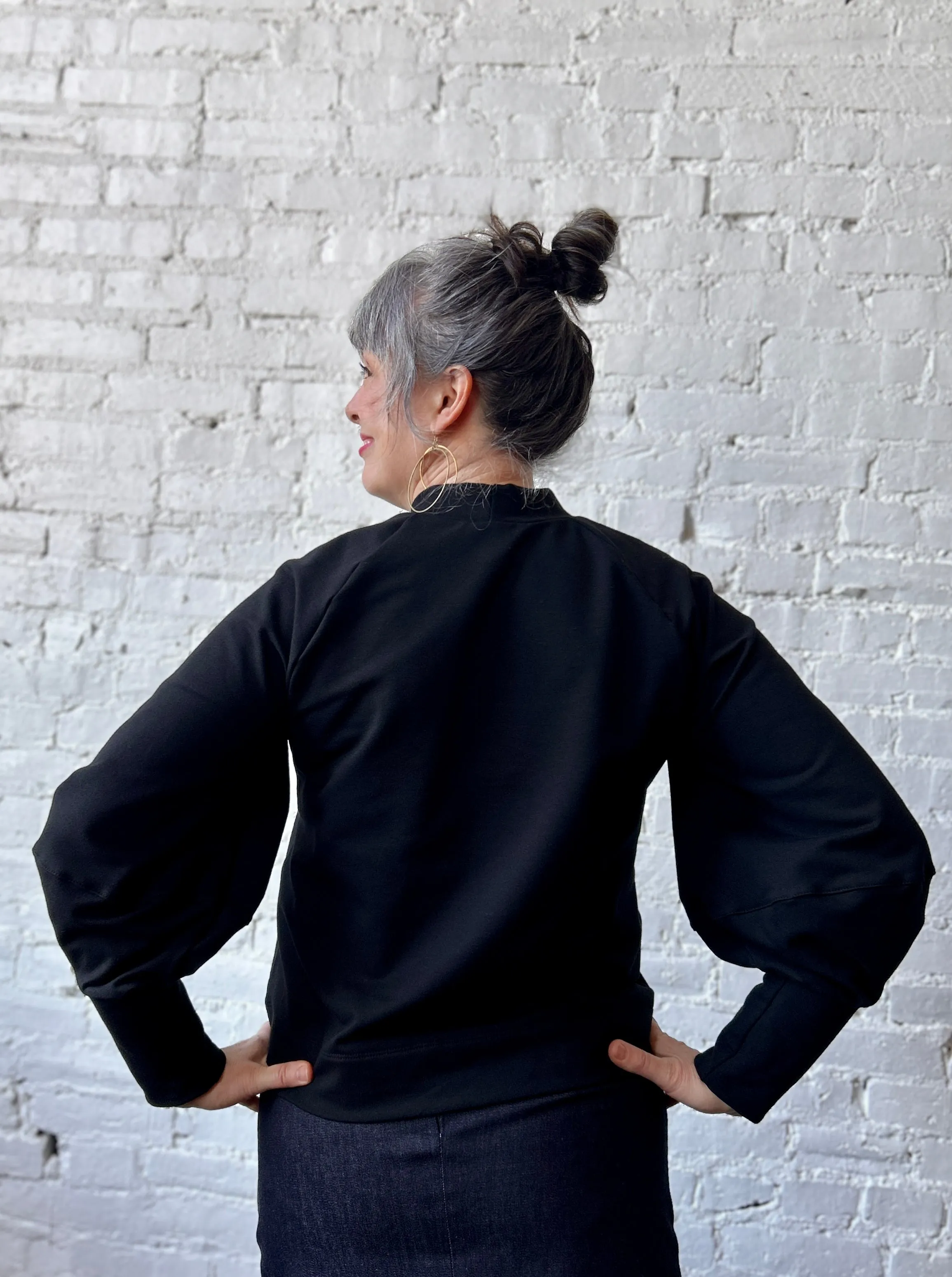 Final Sale Fundra Sweatshirt - Black Unprinted sold by Smoking Lily product image thumbnail 3