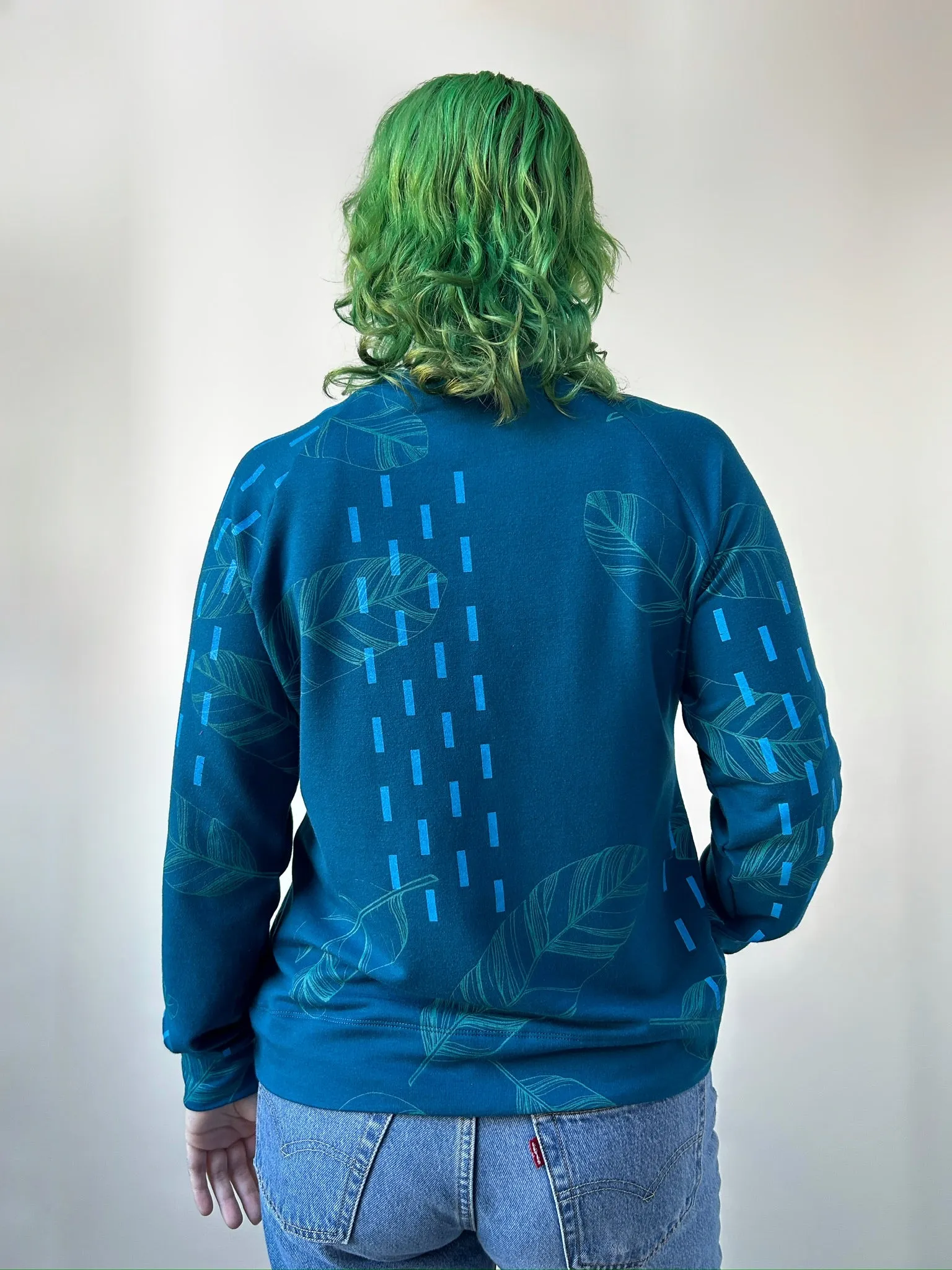 Sea to Sky Sweatshirt - Moroccan Blue sold by Smoking Lily product image thumbnail 3
