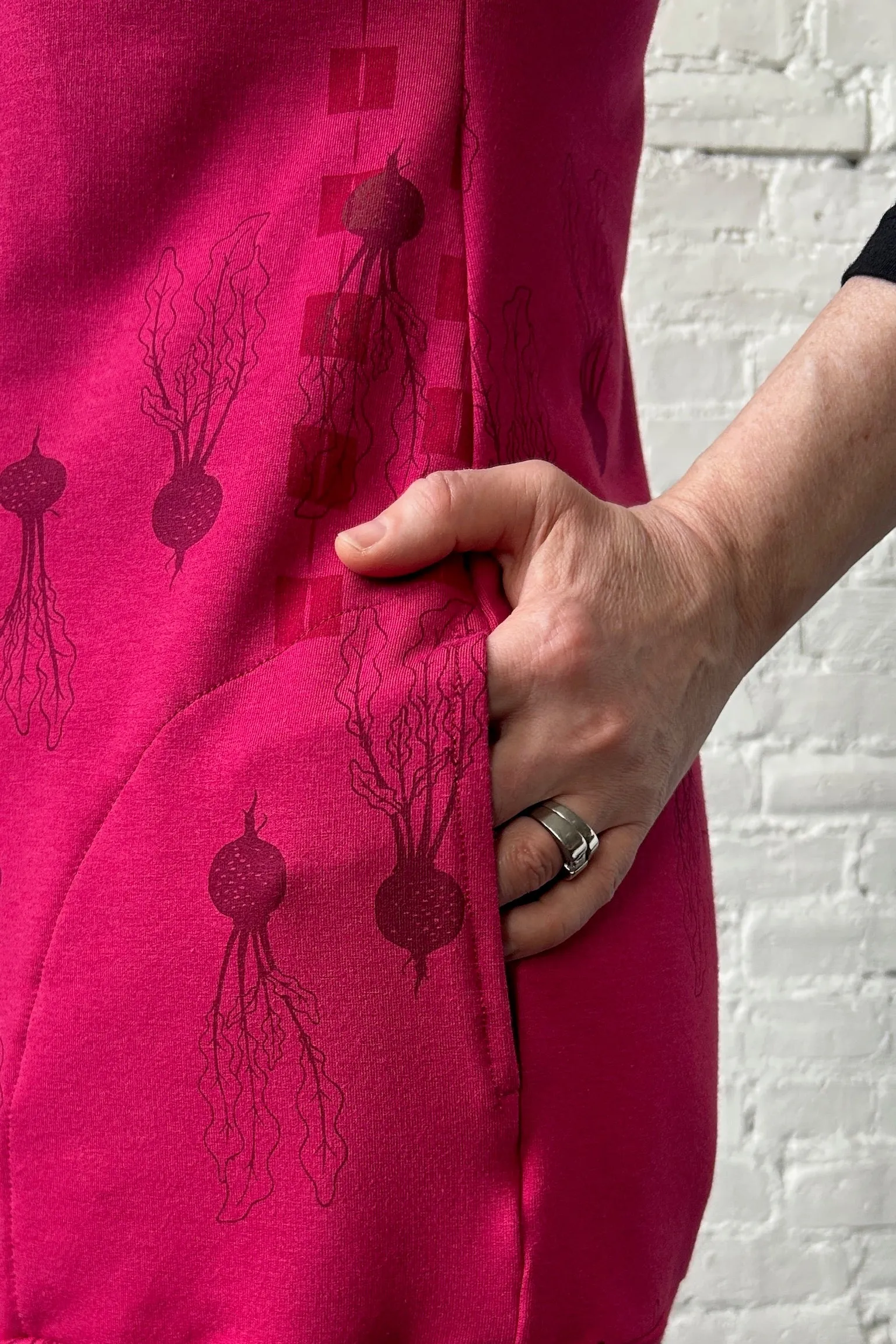 Oh Joyful Tunic - Raspberry sold by Smoking Lily product image thumbnail 3