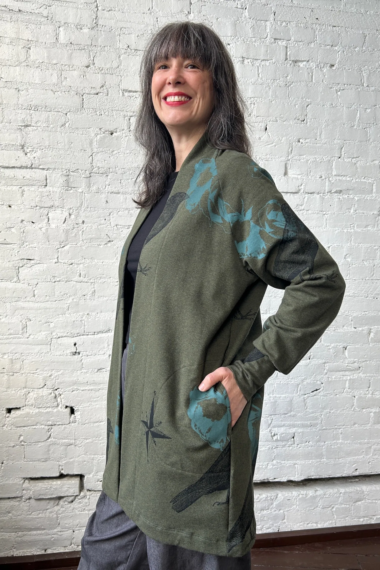 Embrace Cardigan OS - Fern sold by Smoking Lily product image thumbnail 3