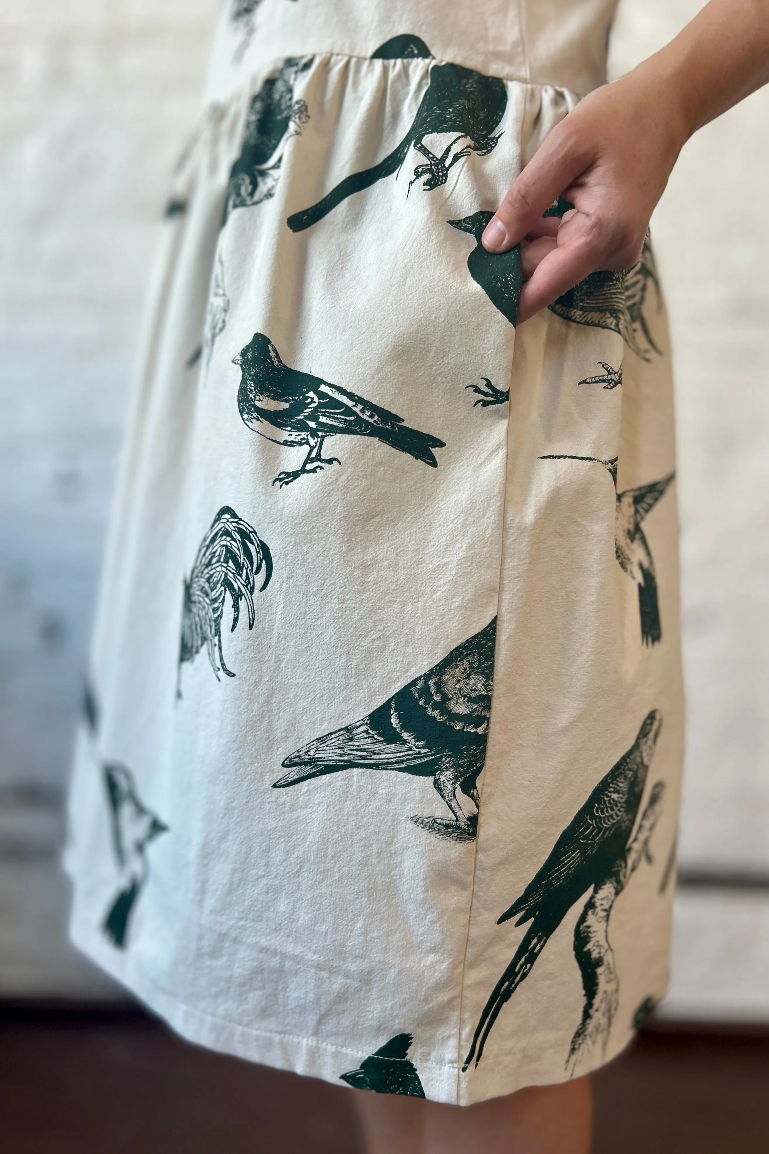 Final Sale Kudo Dress - Cloud with Flock Off sold by Smoking Lily product image thumbnail 3