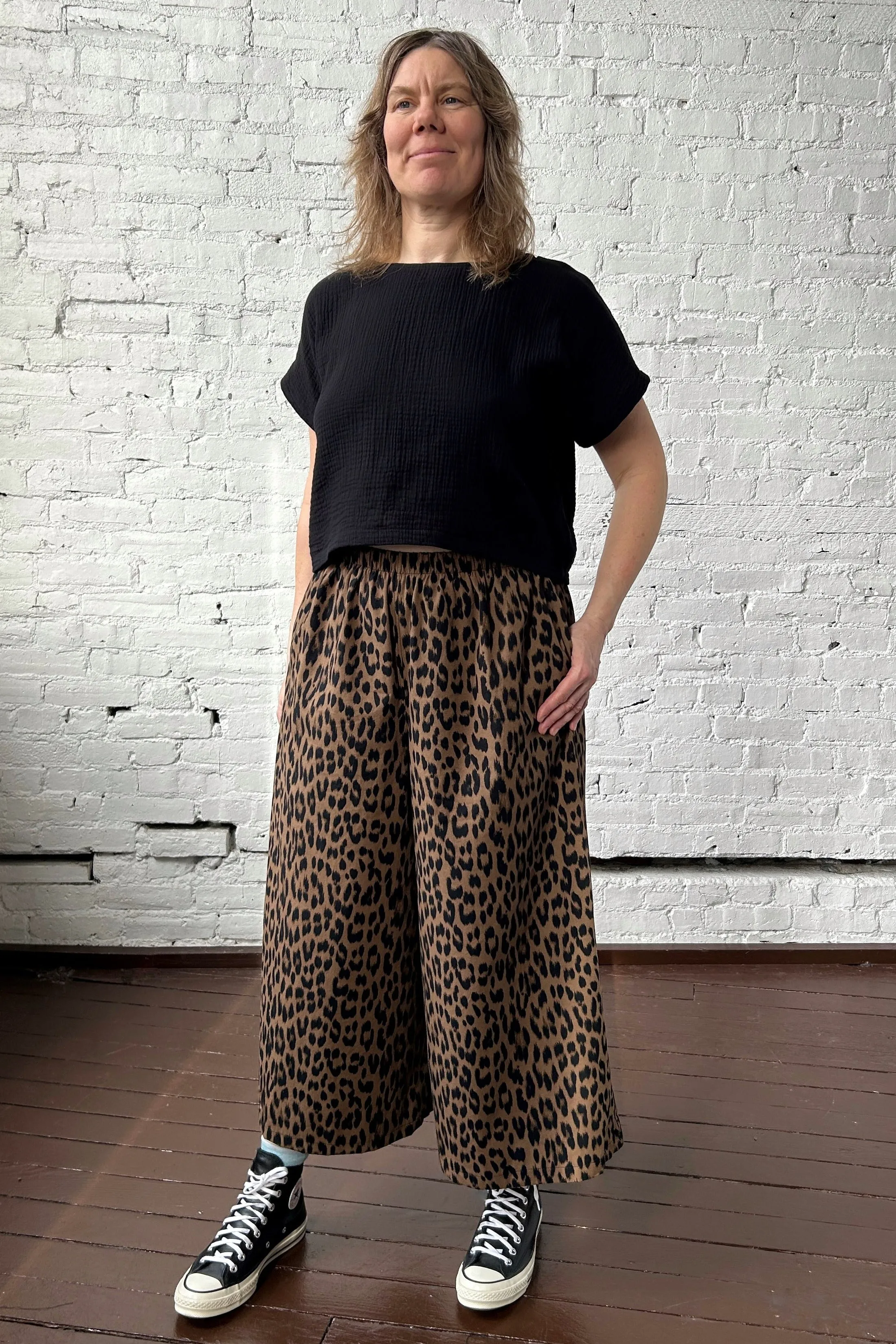 Cropped Saskia Top - Black sold by Smoking Lily product image thumbnail 5