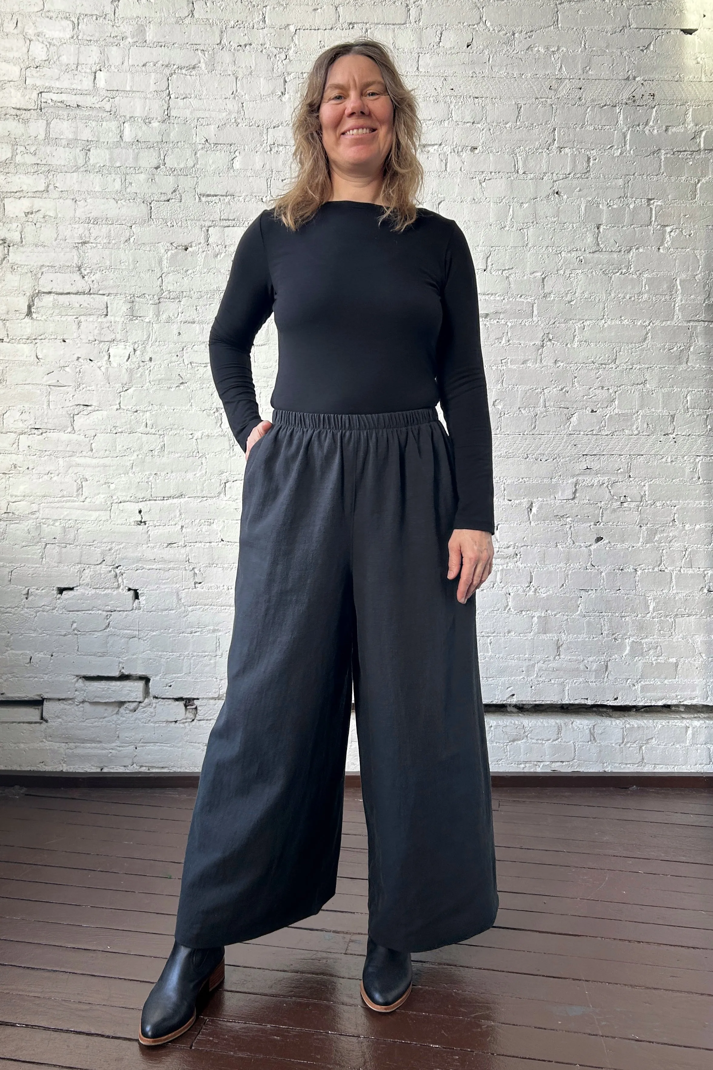 The Liberty Pant - Black sold by Smoking Lily