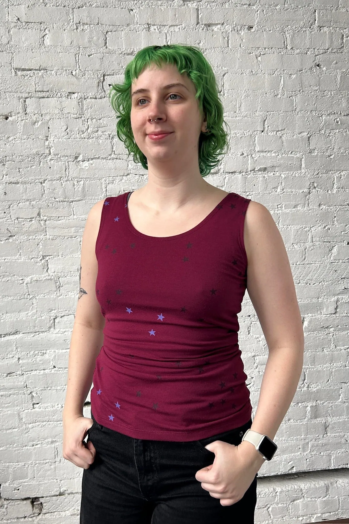 Judith Tank - Merlot sold by Smoking Lily product image thumbnail 3