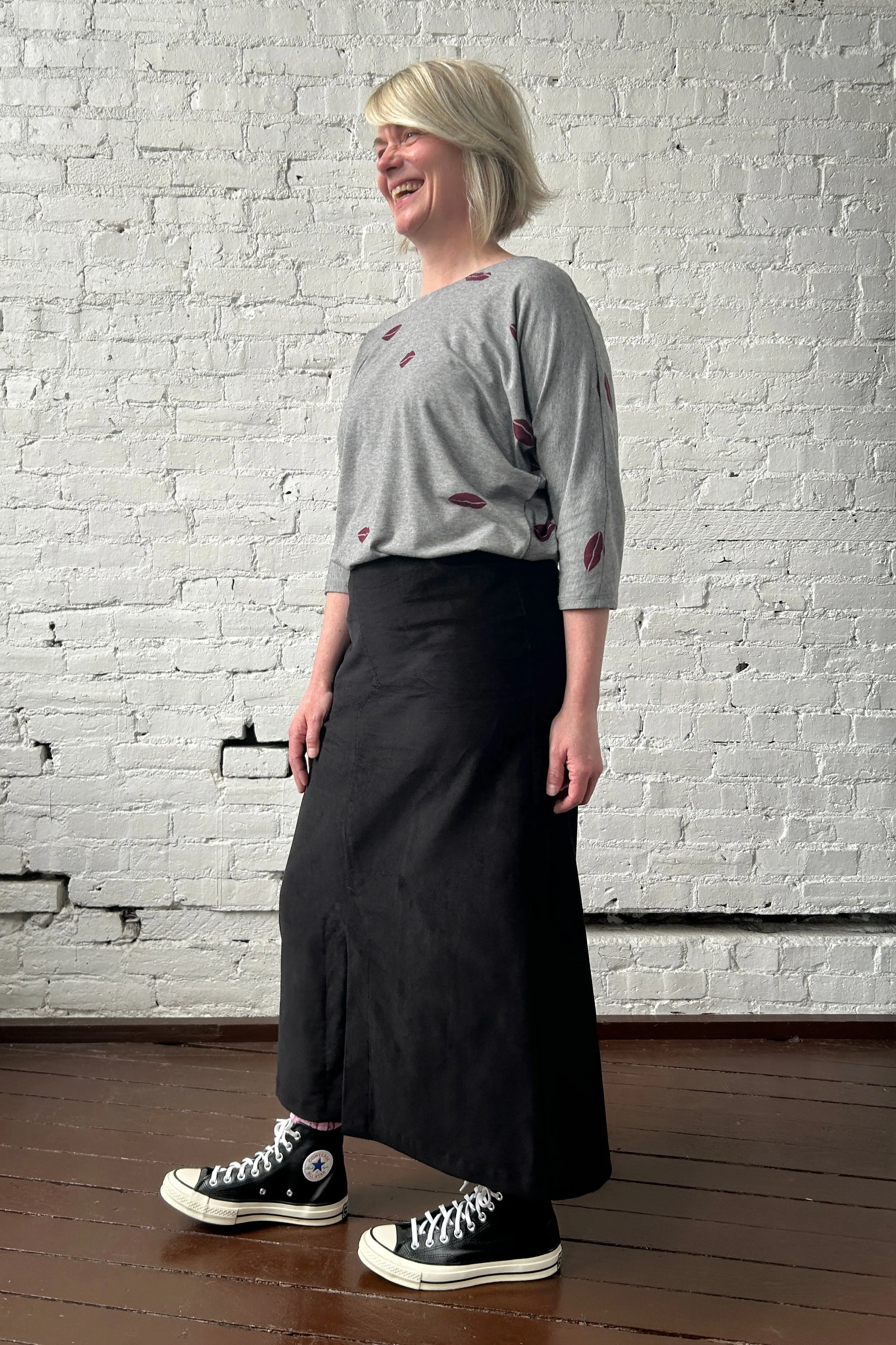 Align Skirt - Black Corduroy sold by Smoking Lily product image thumbnail 3