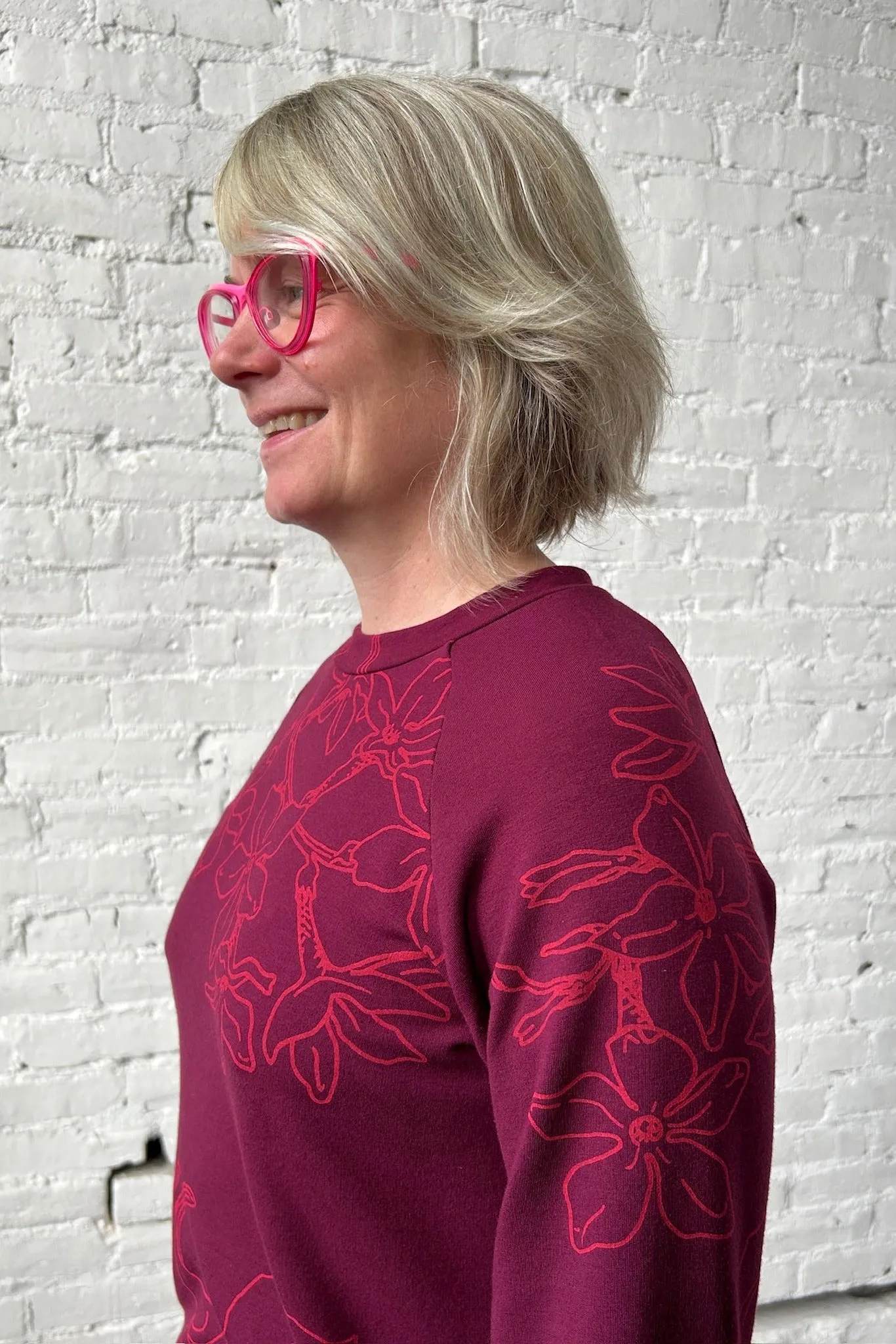 Sea to Sky Sweatshirt - Merlot sold by Smoking Lily product image thumbnail 2