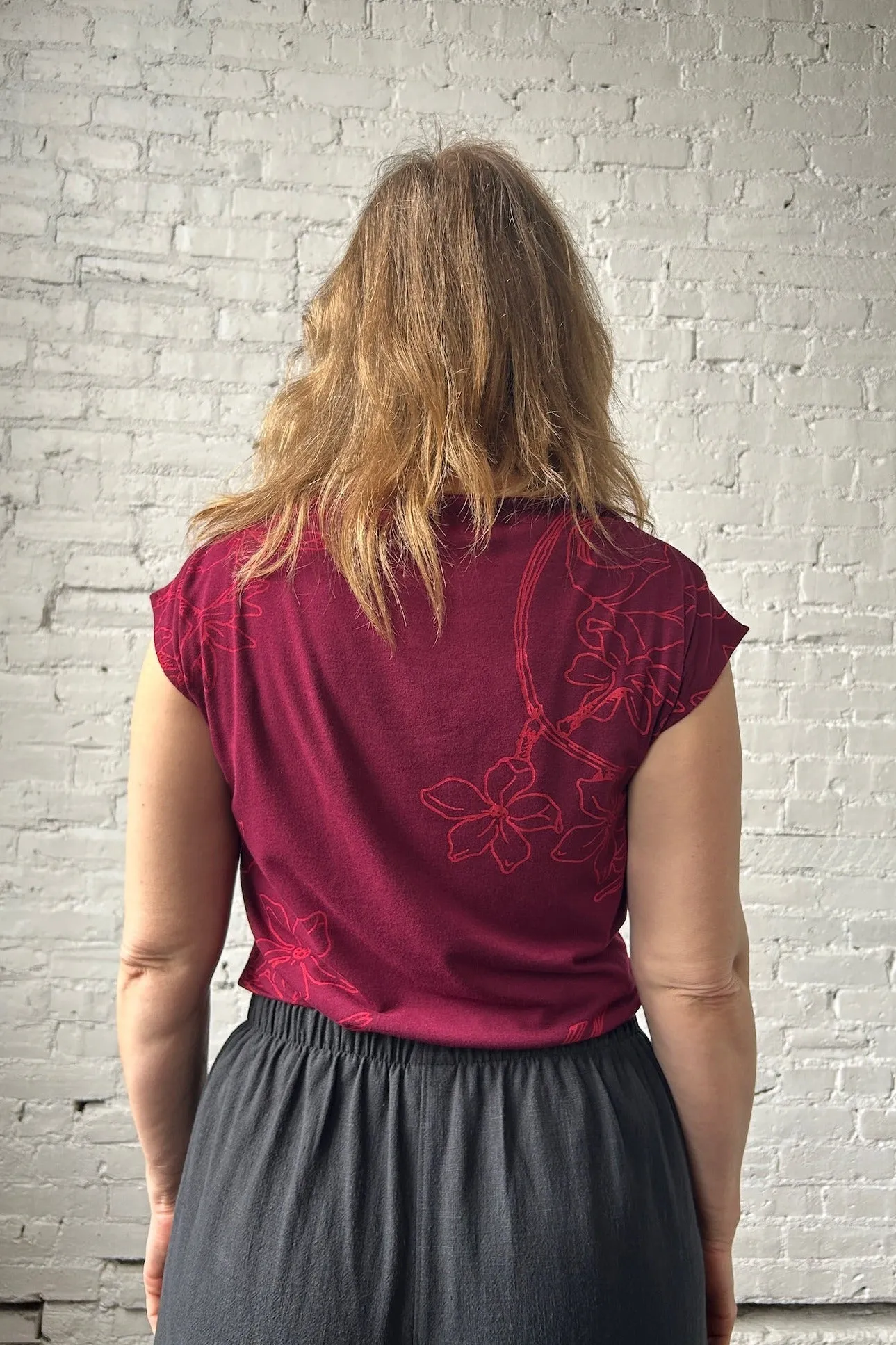 Olympia Top - Merlot sold by Smoking Lily product image thumbnail 3