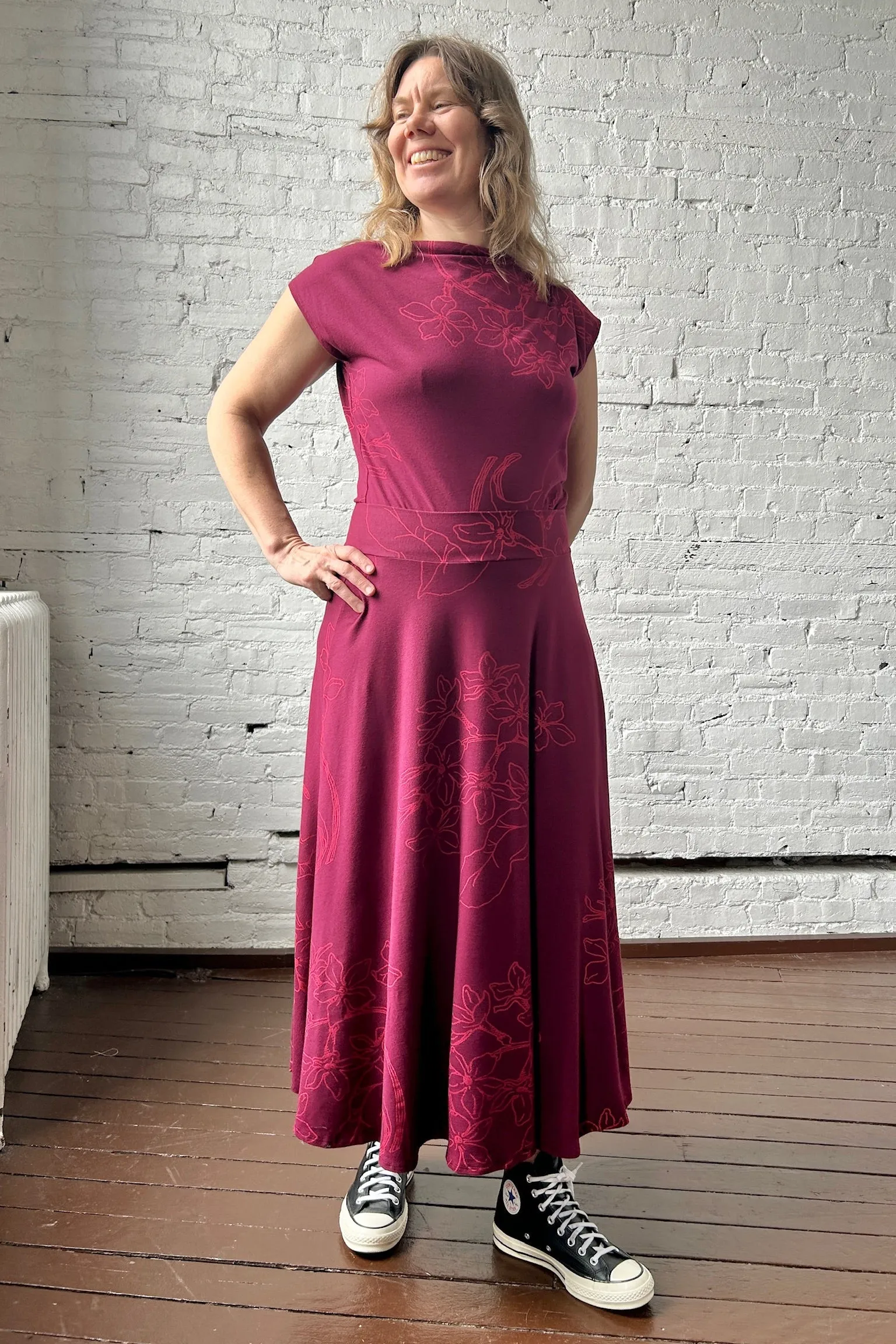 Rufous Skirt - Merlot sold by Smoking Lily product image thumbnail 3