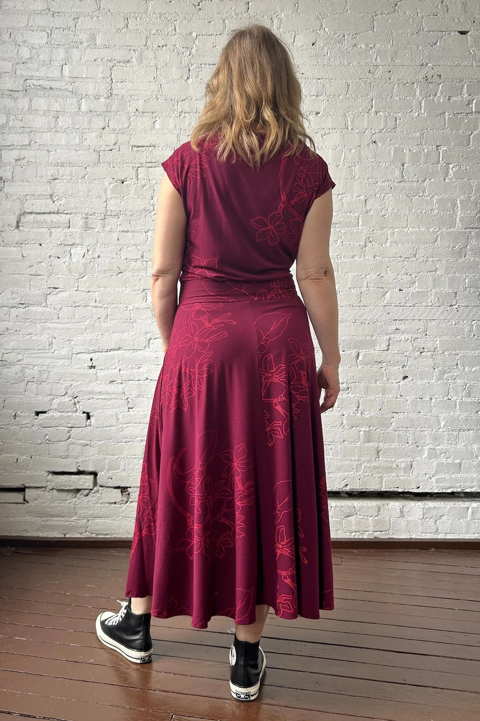 Rufous Skirt - Merlot sold by Smoking Lily product image thumbnail 2