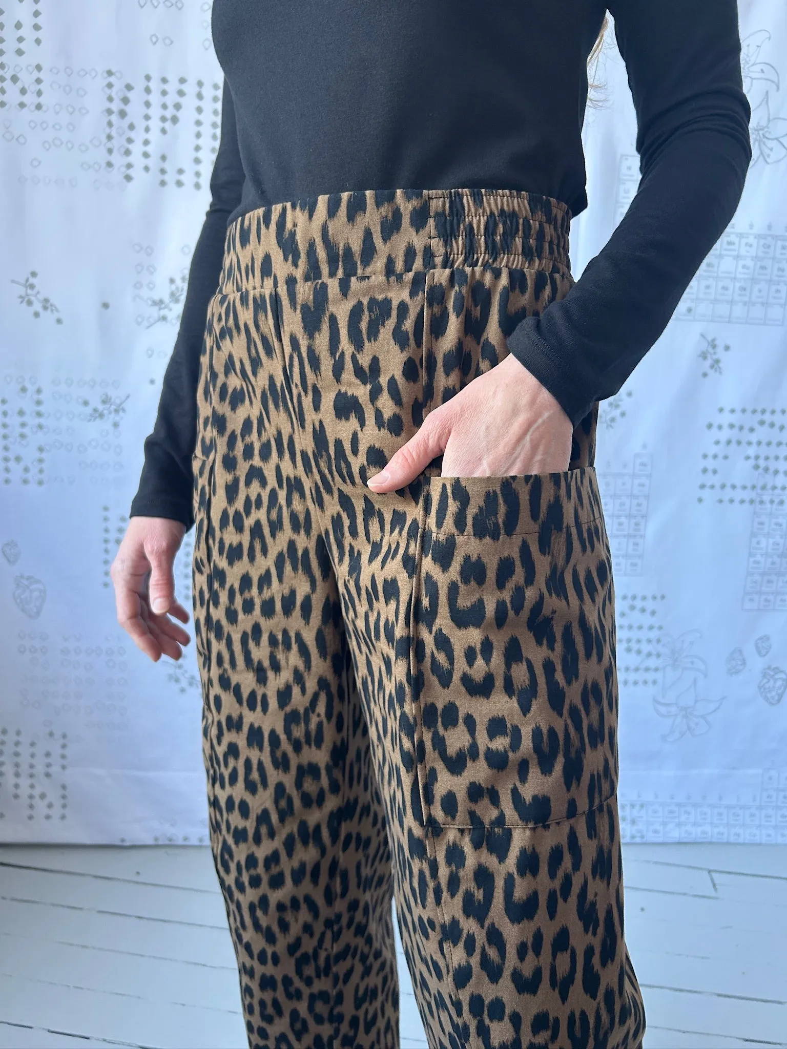 Wren Work Pants - Leopard sold by Smoking Lily product image thumbnail 2