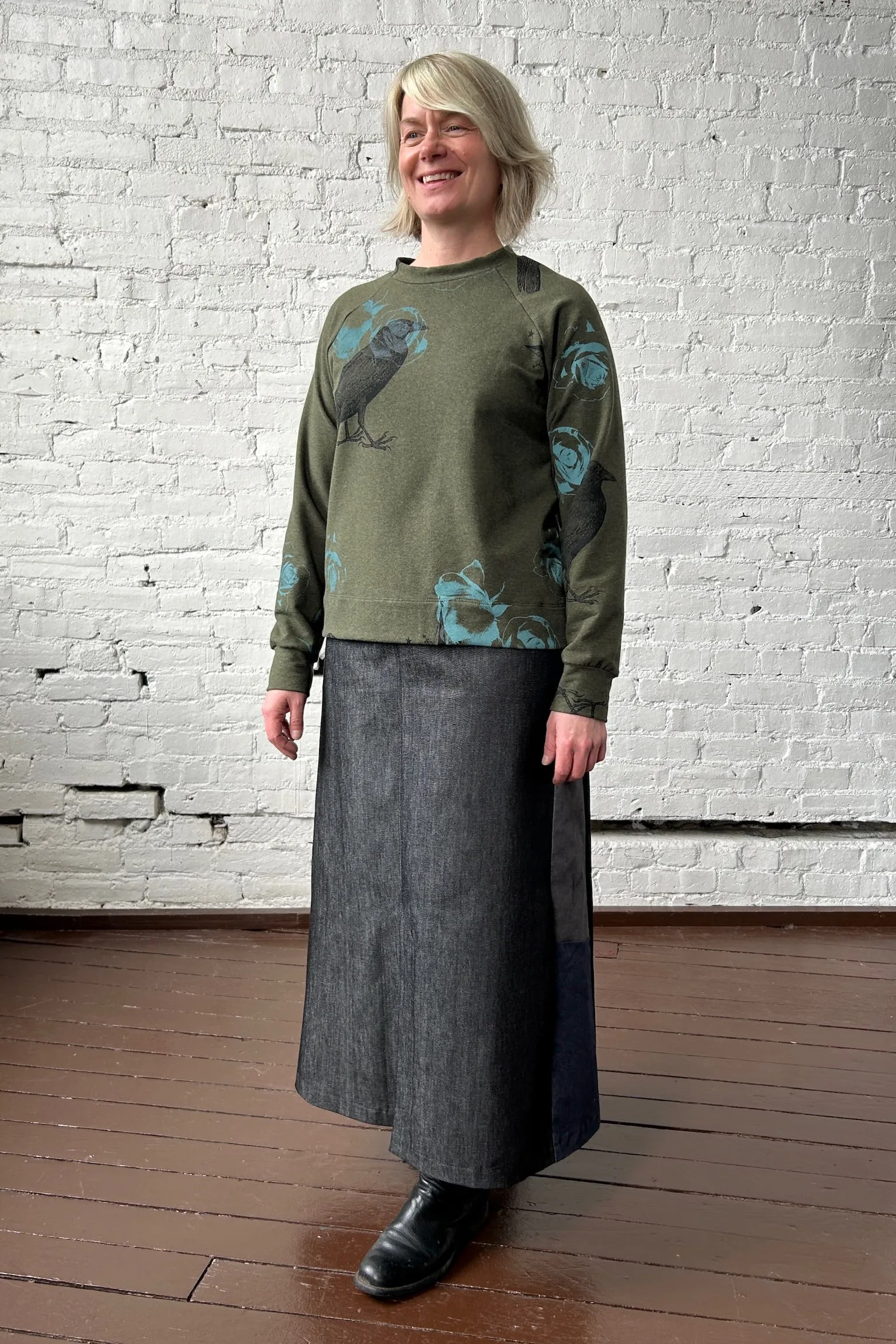 North Shore Sweatshirt - Fern sold by Smoking Lily product image thumbnail 2