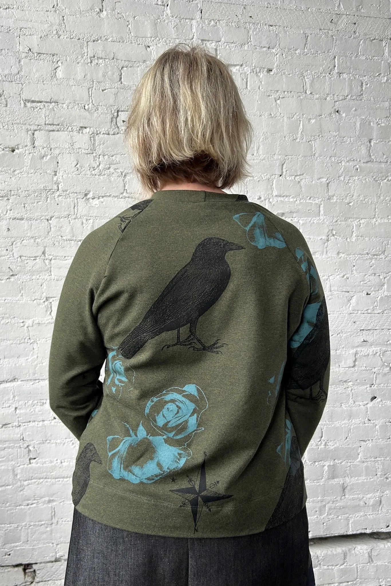 North Shore Sweatshirt - Fern sold by Smoking Lily product image thumbnail 3