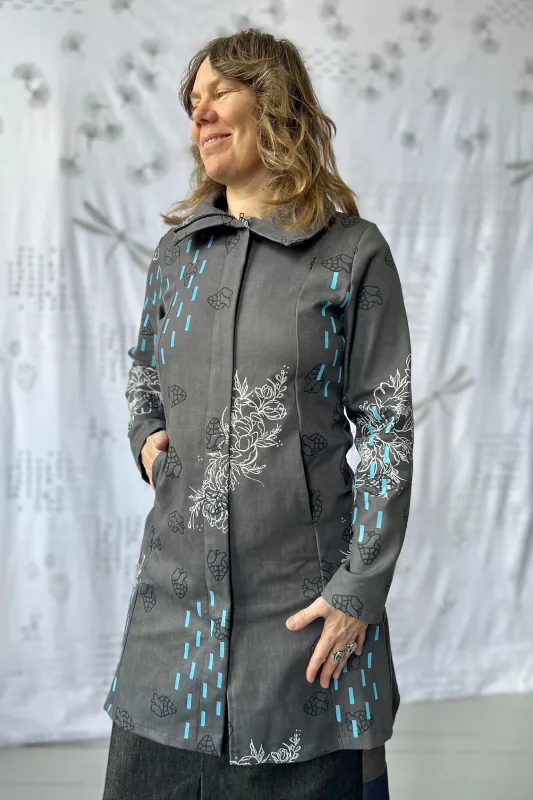 113 Reprise Coat - Grey made by Smoking Lily